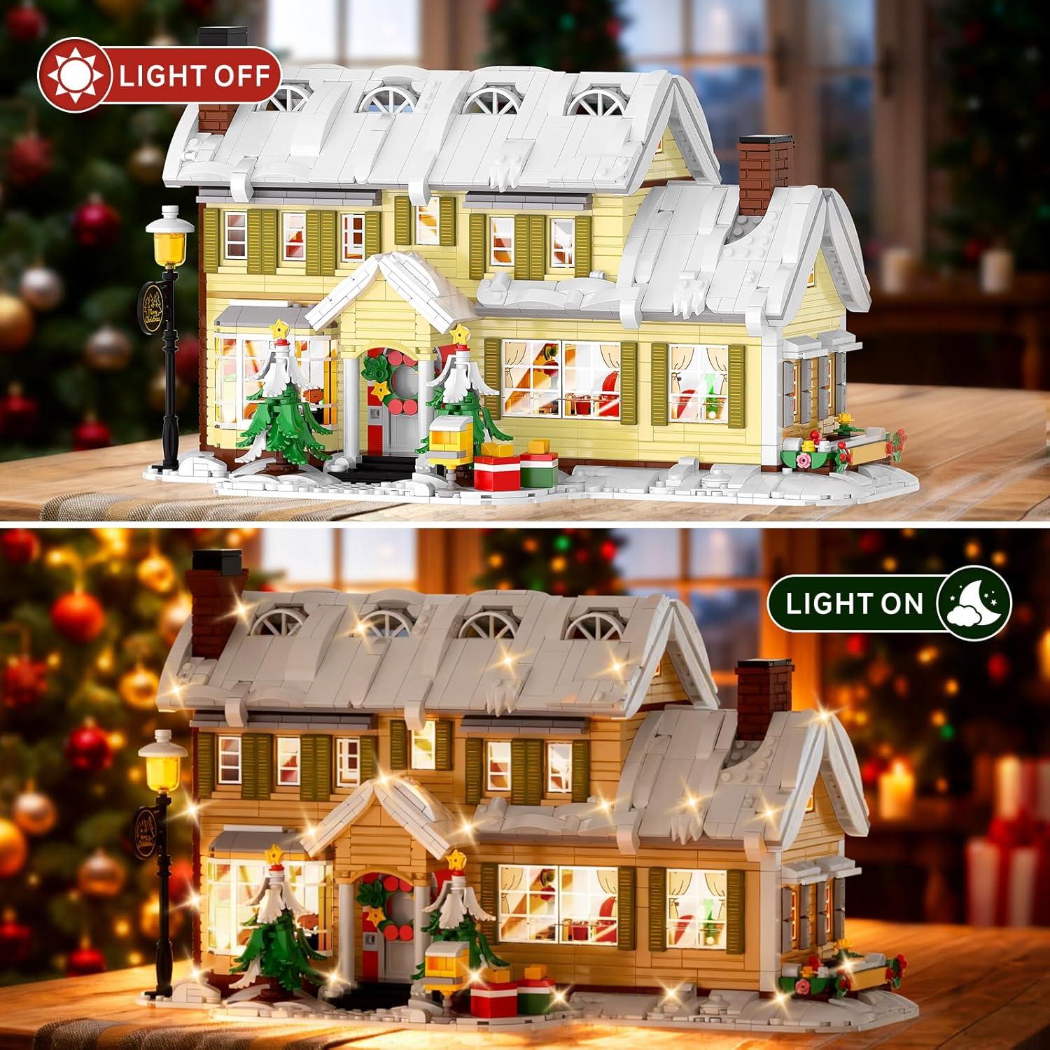 Conjunto de Construcción Casa Navideña BX BRAVLEXO 2046 Piezas