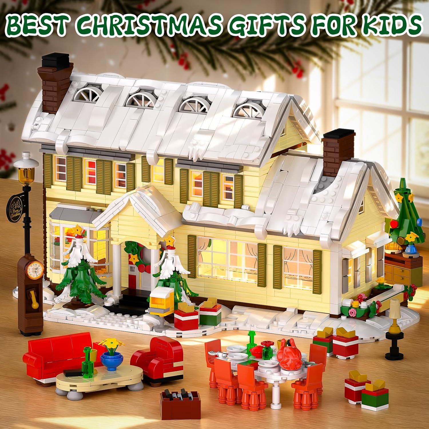 Conjunto de Construcción Casa Navideña BX BRAVLEXO 2046 Piezas