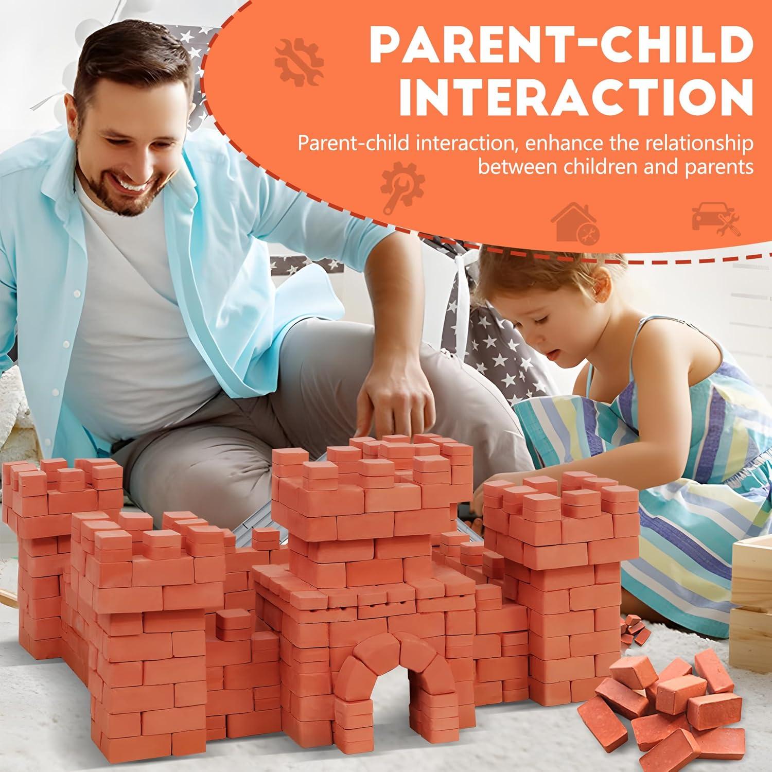 Juego de Construcción de Ladrillos ROHSCE - Castillo Mini DIY