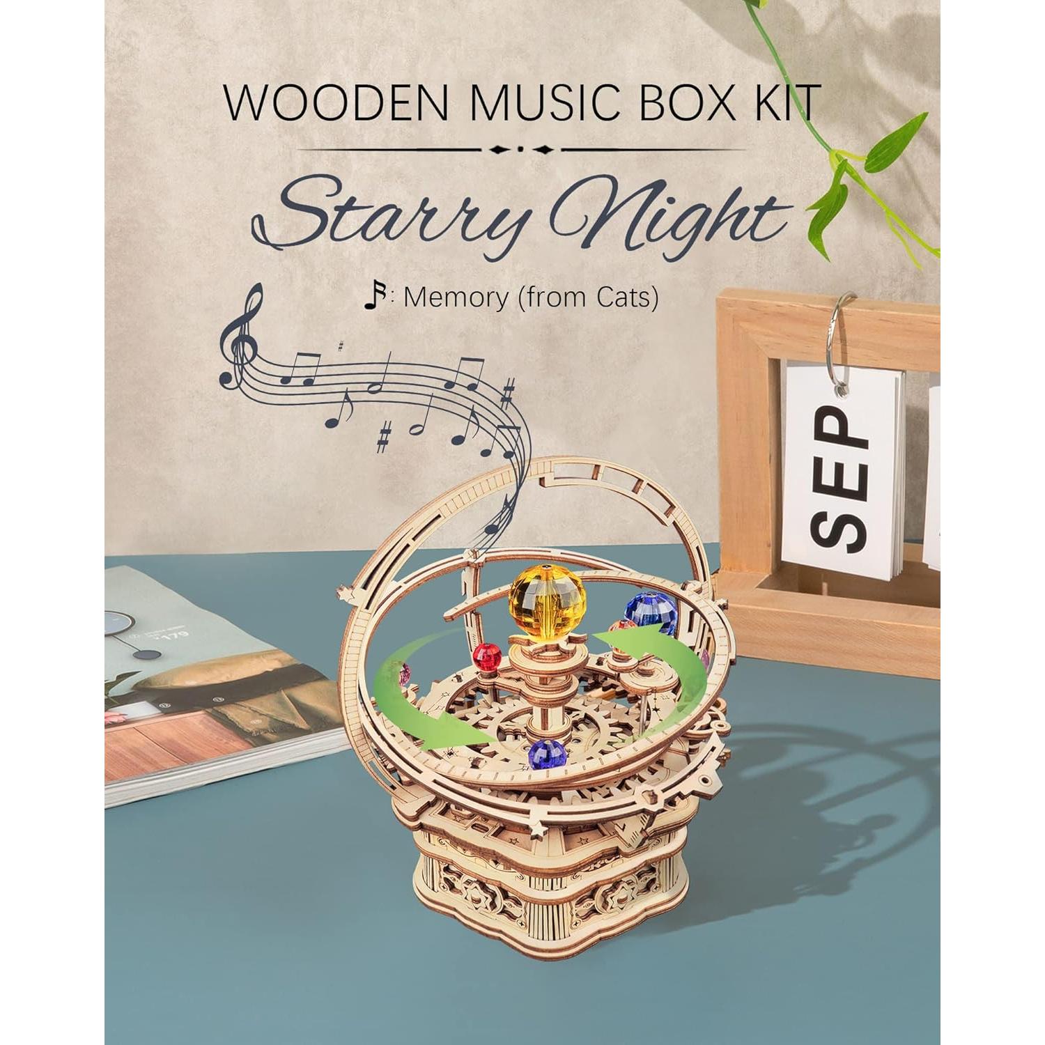 Rompecabezas 3D Musical ROKR Noche Estrellada 0.52 kg