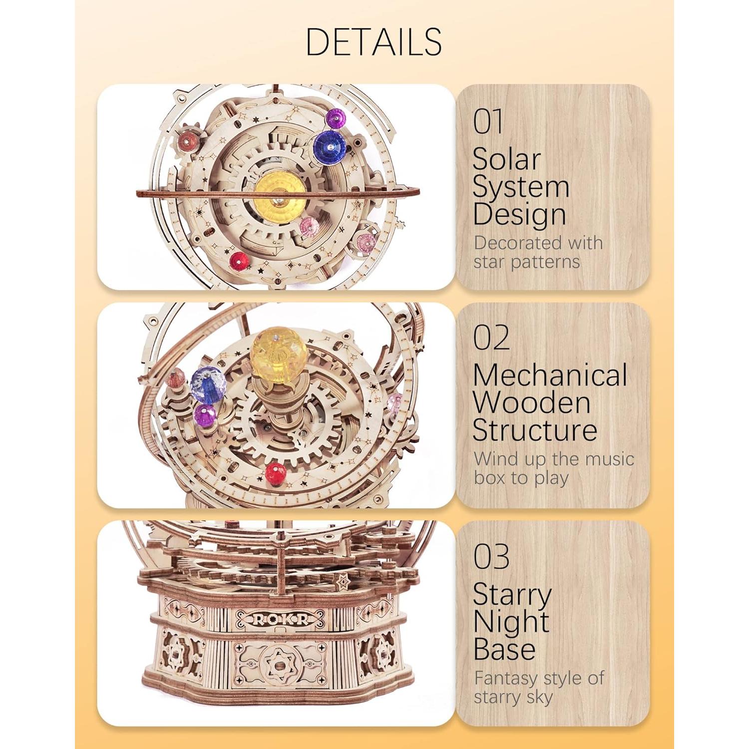 Rompecabezas 3D Musical ROKR Noche Estrellada 0.52 kg