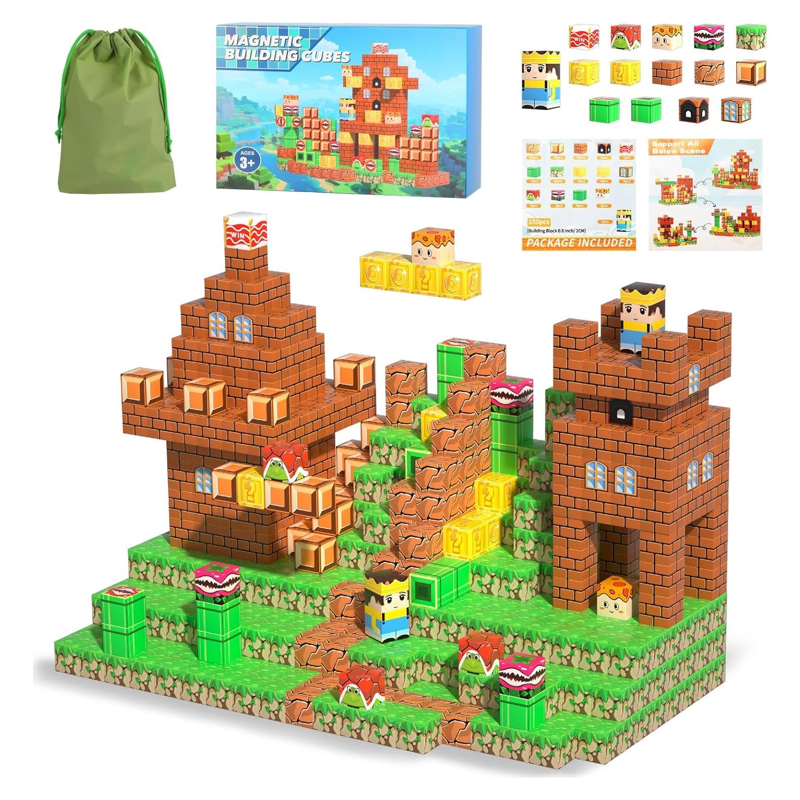 Juego de Construcción Magnética 150 Piezas FIRMA RUI JING