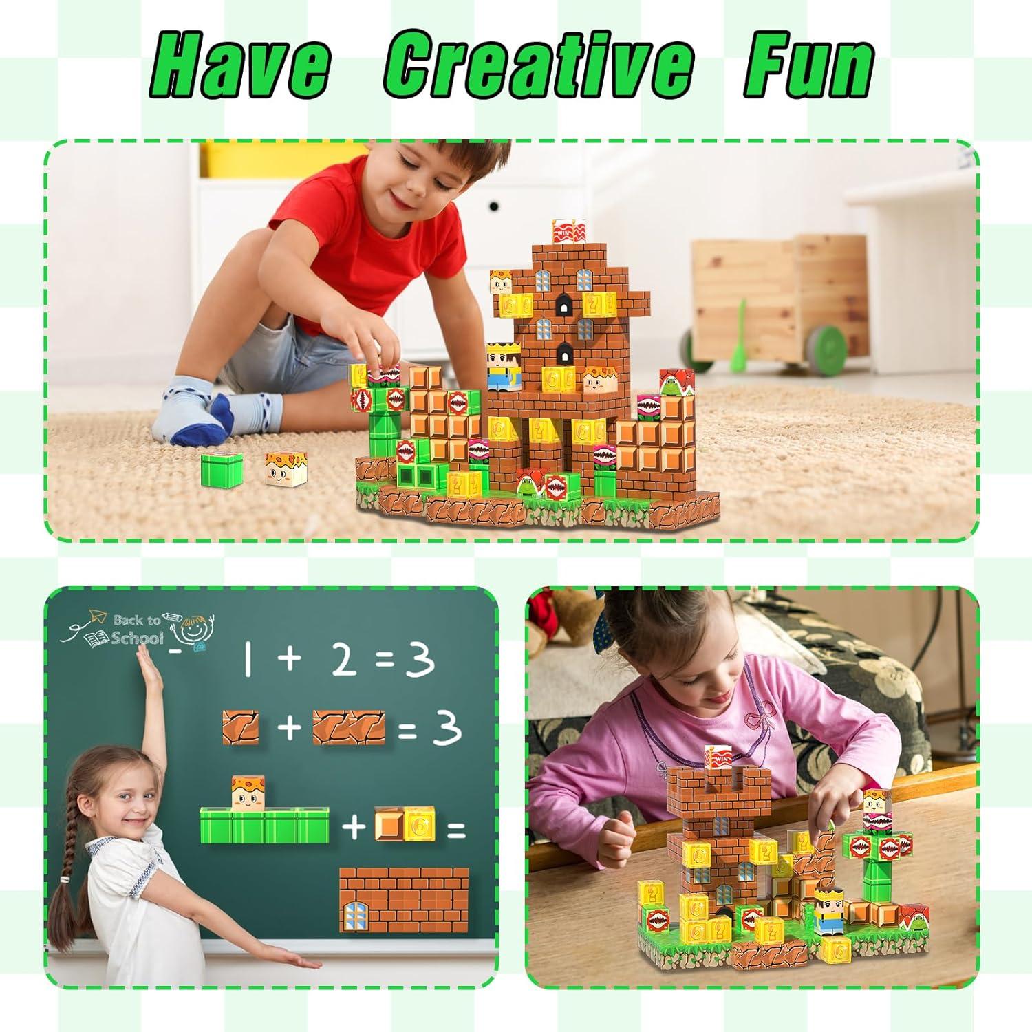 Juego de Construcción Magnética 150 Piezas FIRMA RUI JING