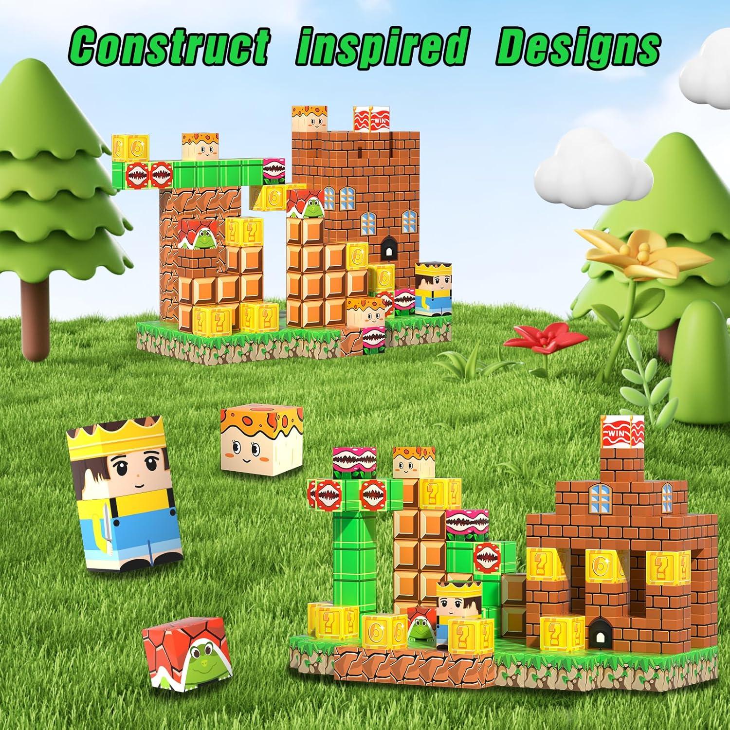 Juego de Construcción Magnética 150 Piezas FIRMA RUI JING