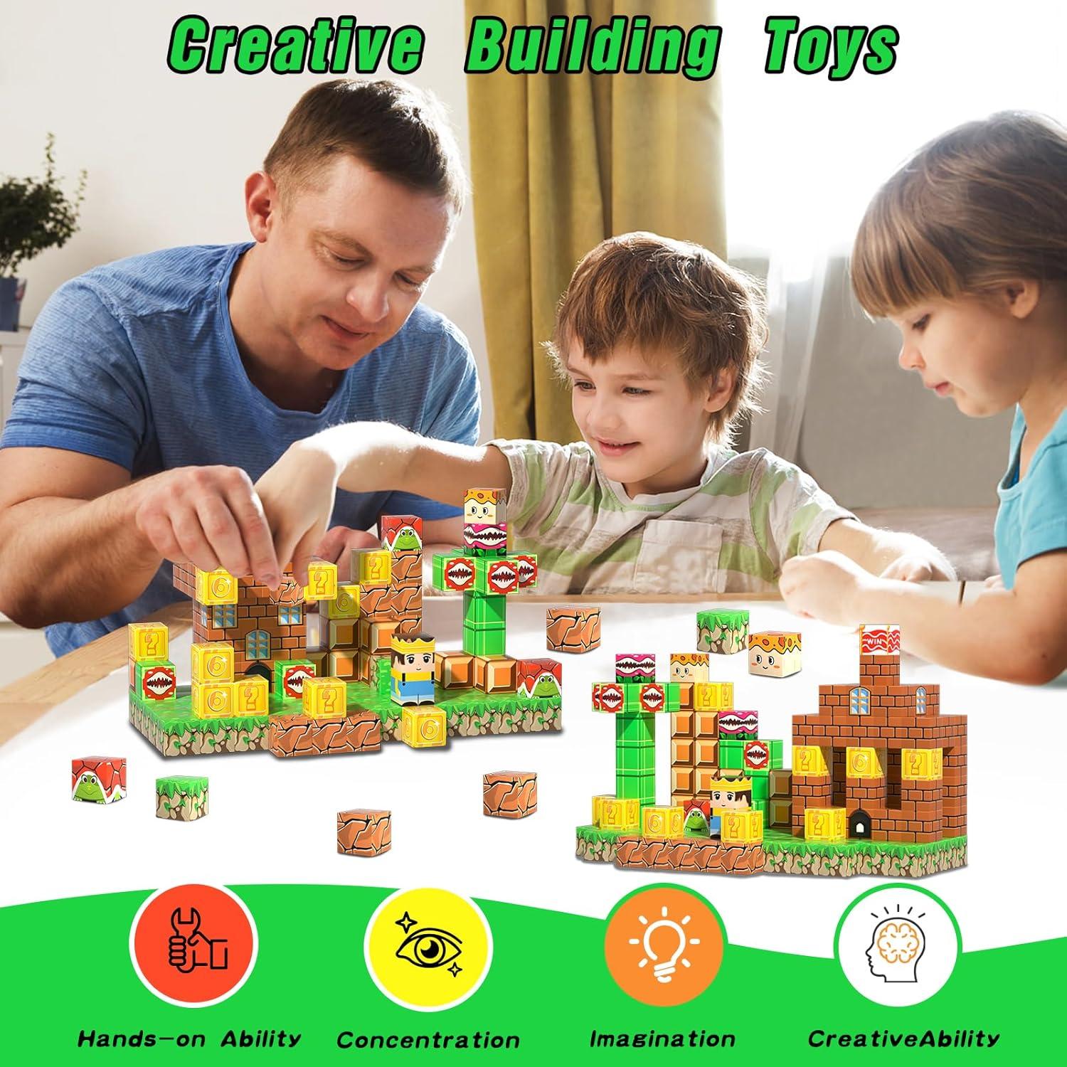 Juego de Construcción Magnética 150 Piezas FIRMA RUI JING