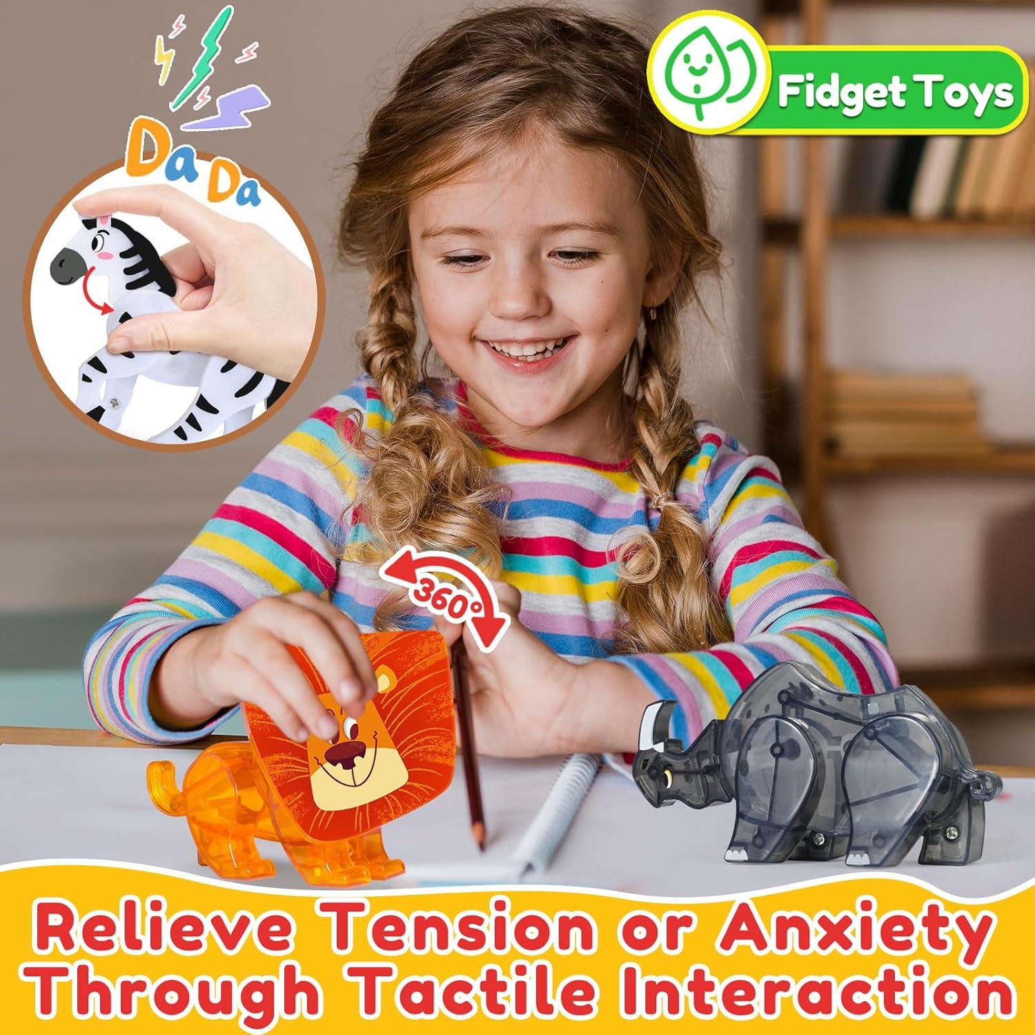 Juguetes Magnéticos de Animales de Safari Oriate - 5 Piezas