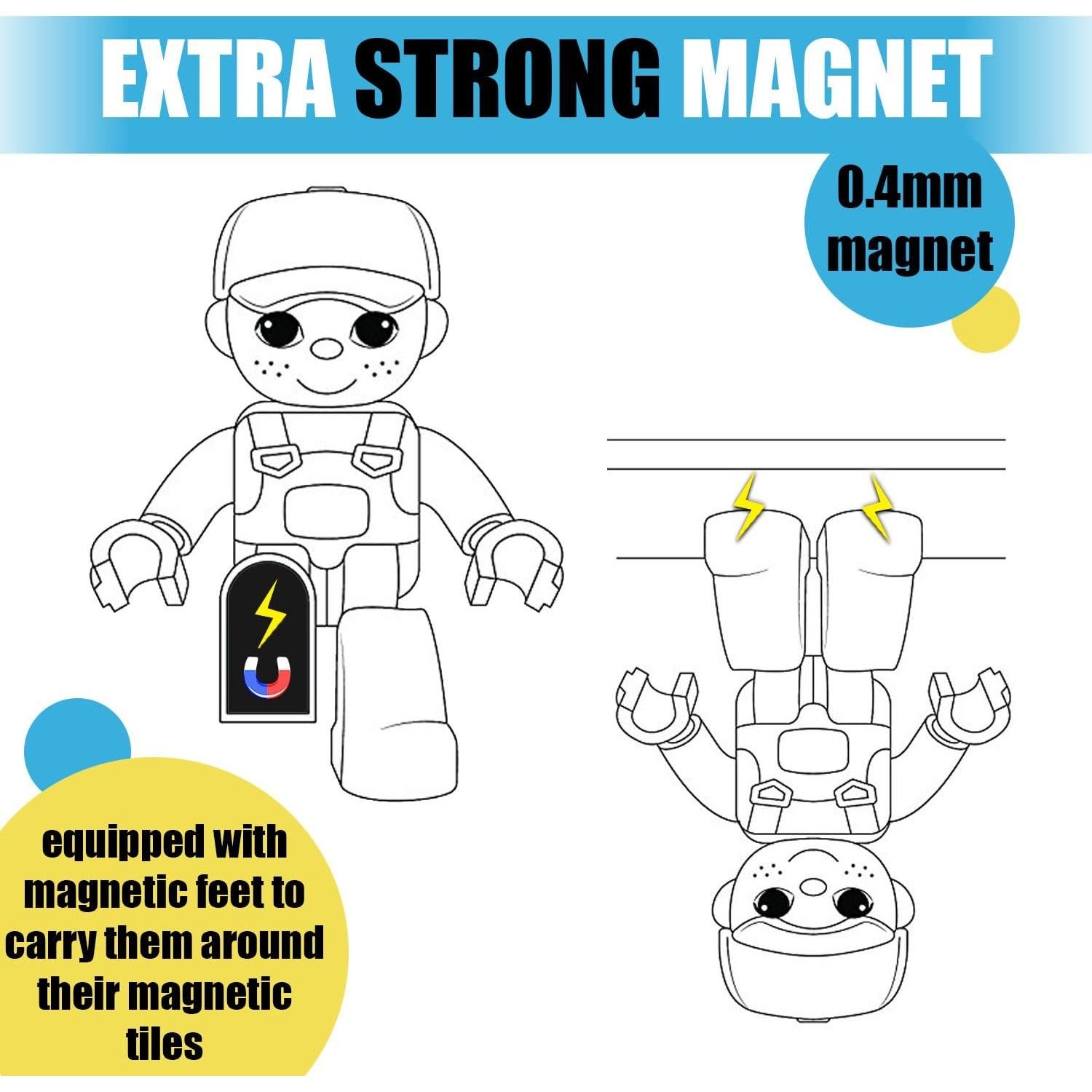 Juego de Figuras Magnéticas Pythagoras - Profesiones para Niños