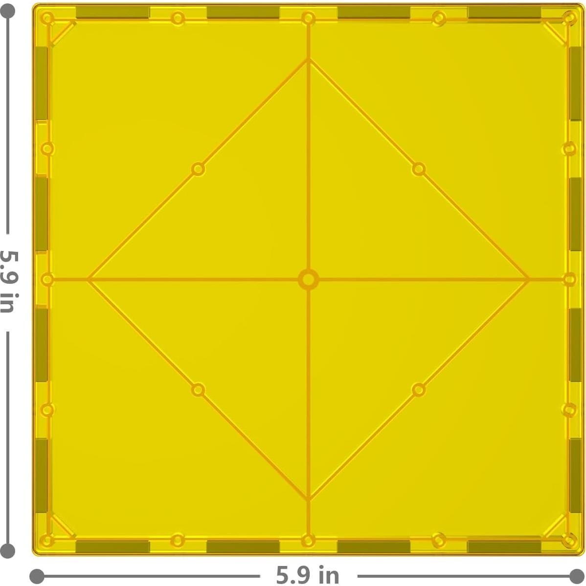 Juego de Azulejos Magnéticos Grandes 4 Piezas para Niños