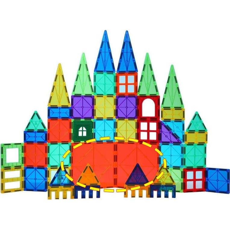 Juego de Azulejos Magnéticos Grandes 4 Piezas para Niños