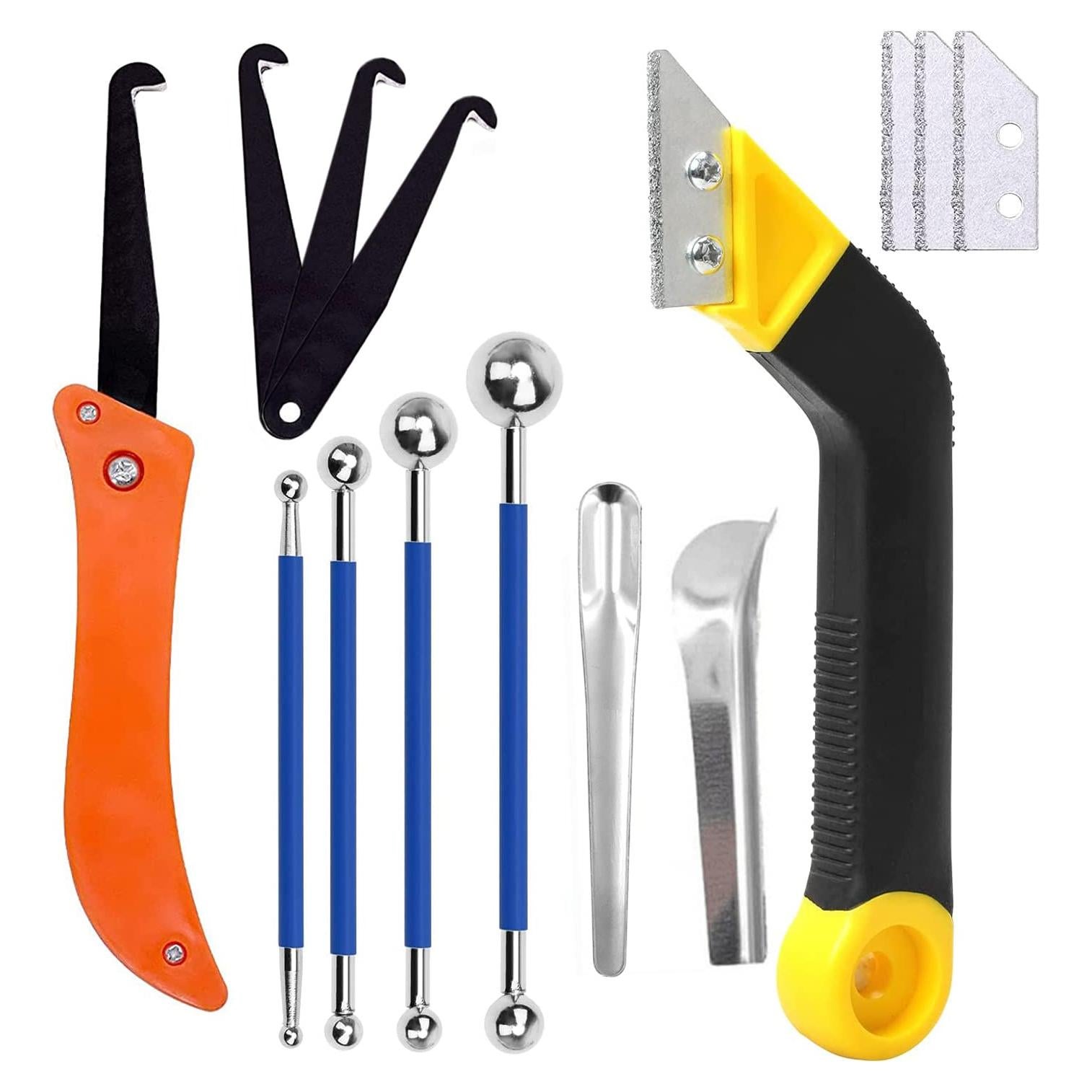 Juego de Herramientas para Remoción de Lechada LABOFiC 14 Piezas