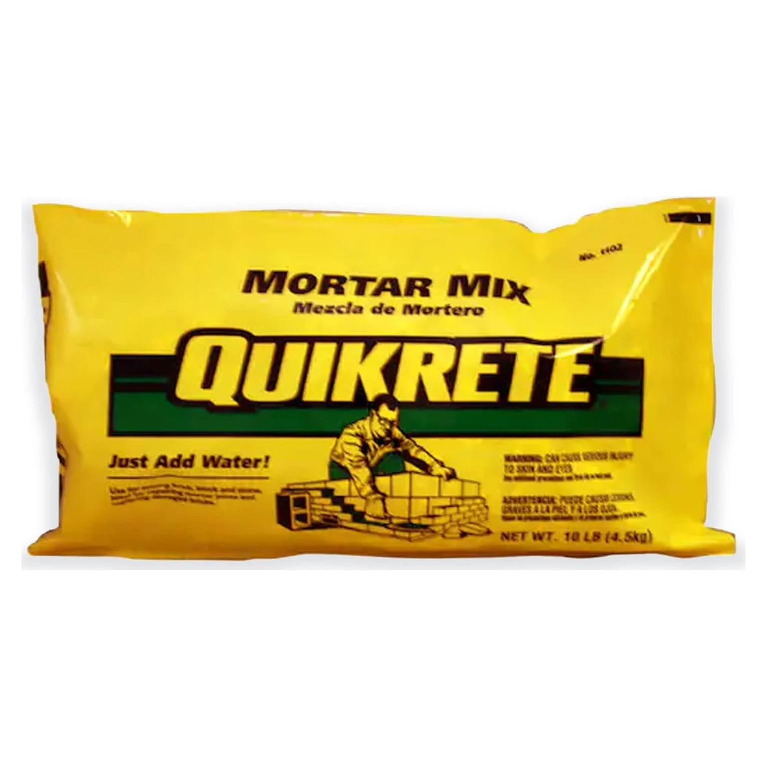 Mortero de Construcción Quikrete 4.54 kg para Ladrillo