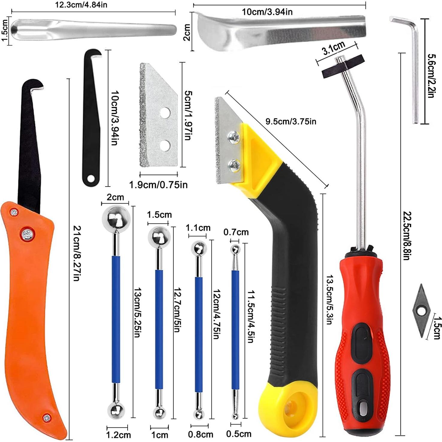 Kit de Herramientas para Eliminación de Lechada LABOFiC 25 Piezas