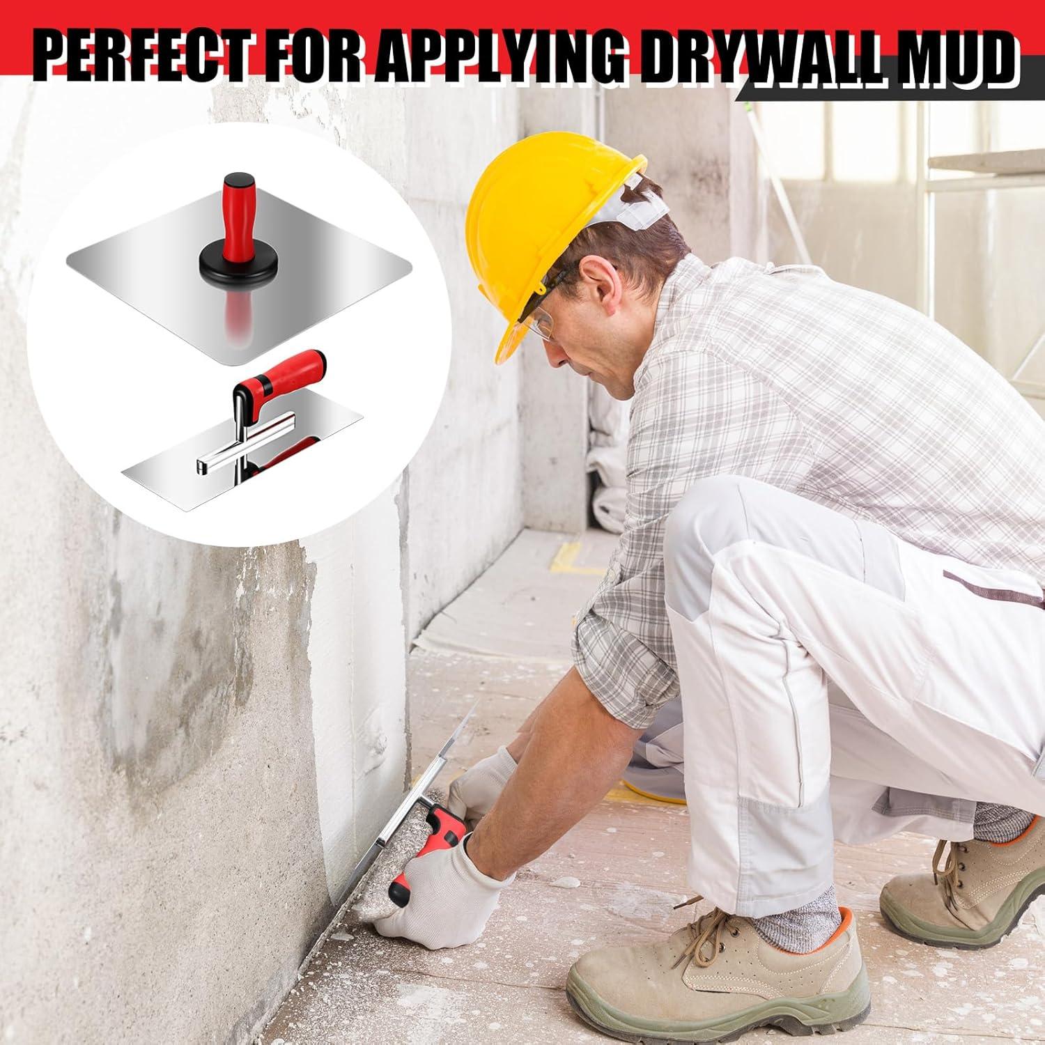 Kit de Herramientas para Acabado de Drywall Lasnten 2 Piezas