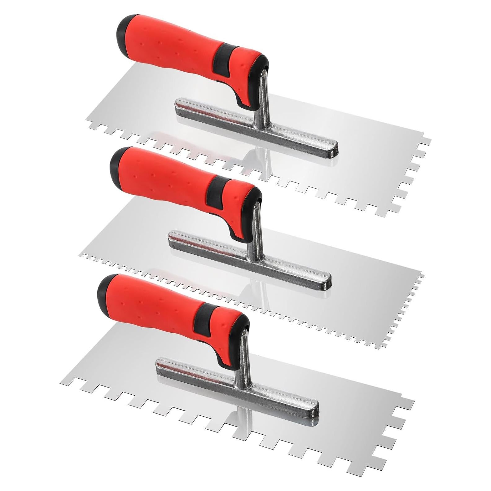 Juego de Paletas de Concreto Peohud - 3 Piezas con Muescas