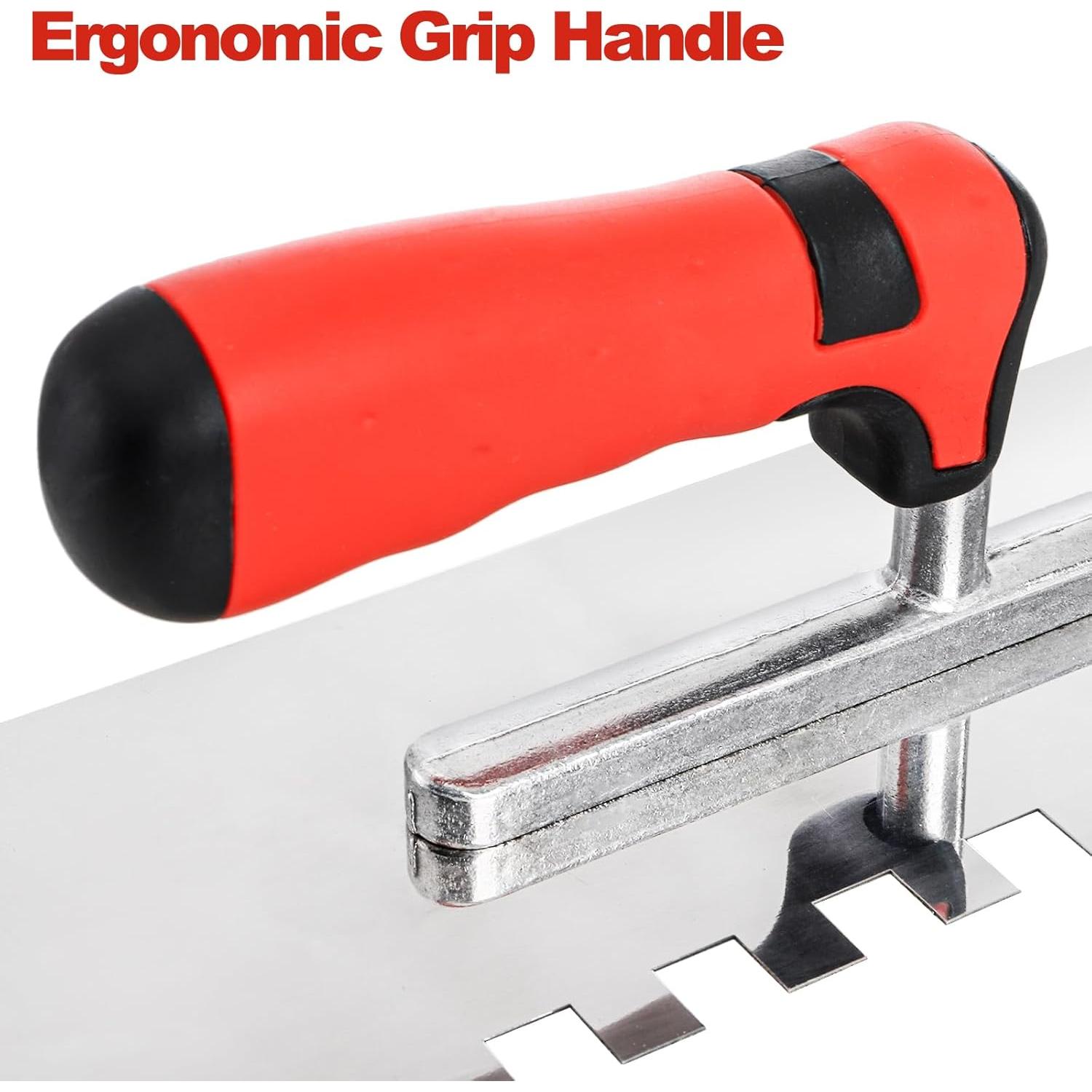 Juego de Paletas de Concreto Peohud - 3 Piezas con Muescas