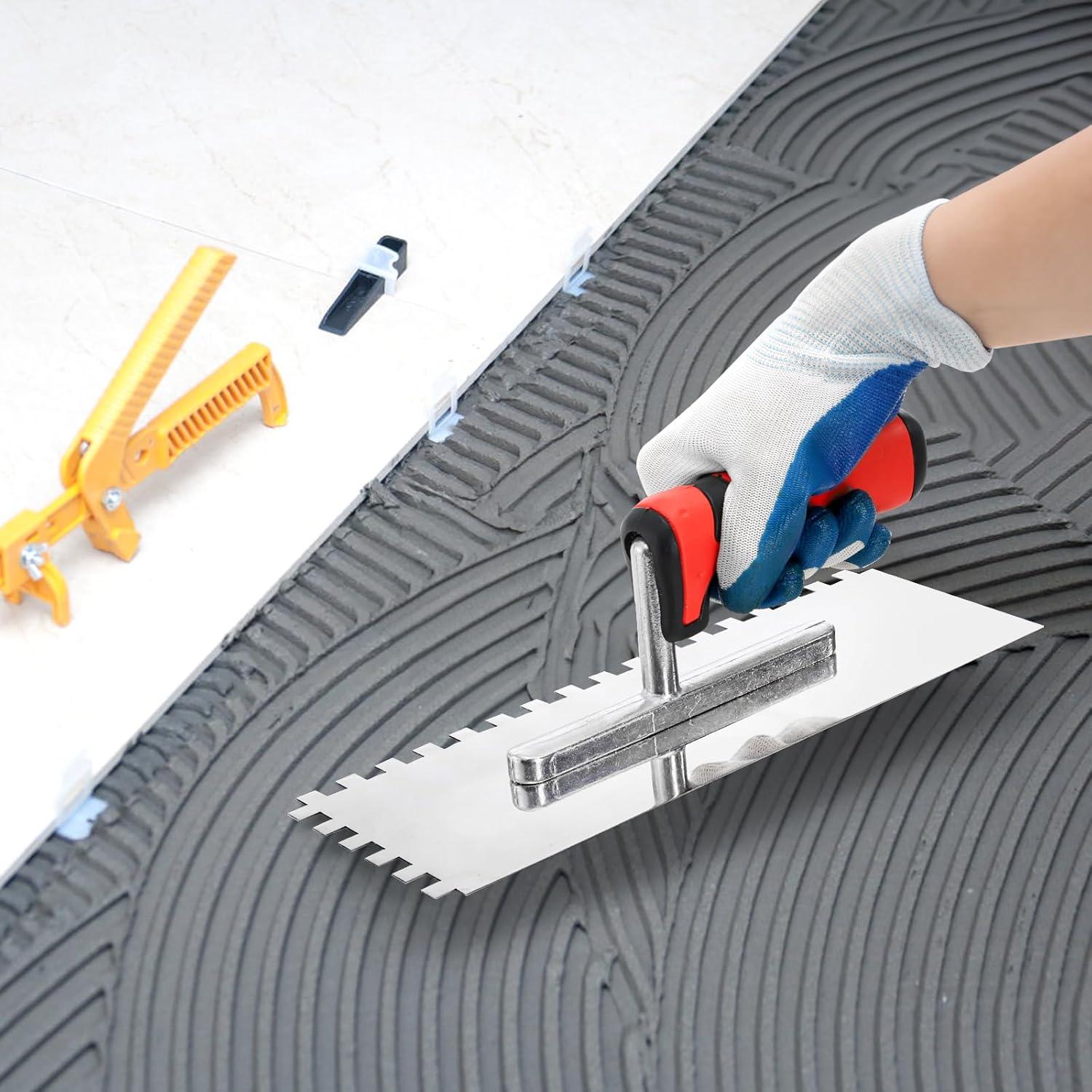 Juego de Paletas de Concreto Peohud - 3 Piezas con Muescas