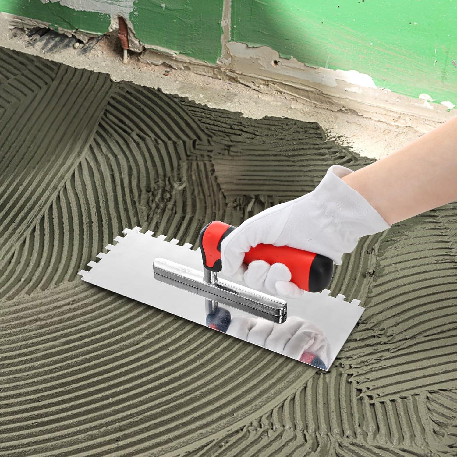 Juego de Paletas de Concreto Peohud - 3 Piezas con Muescas