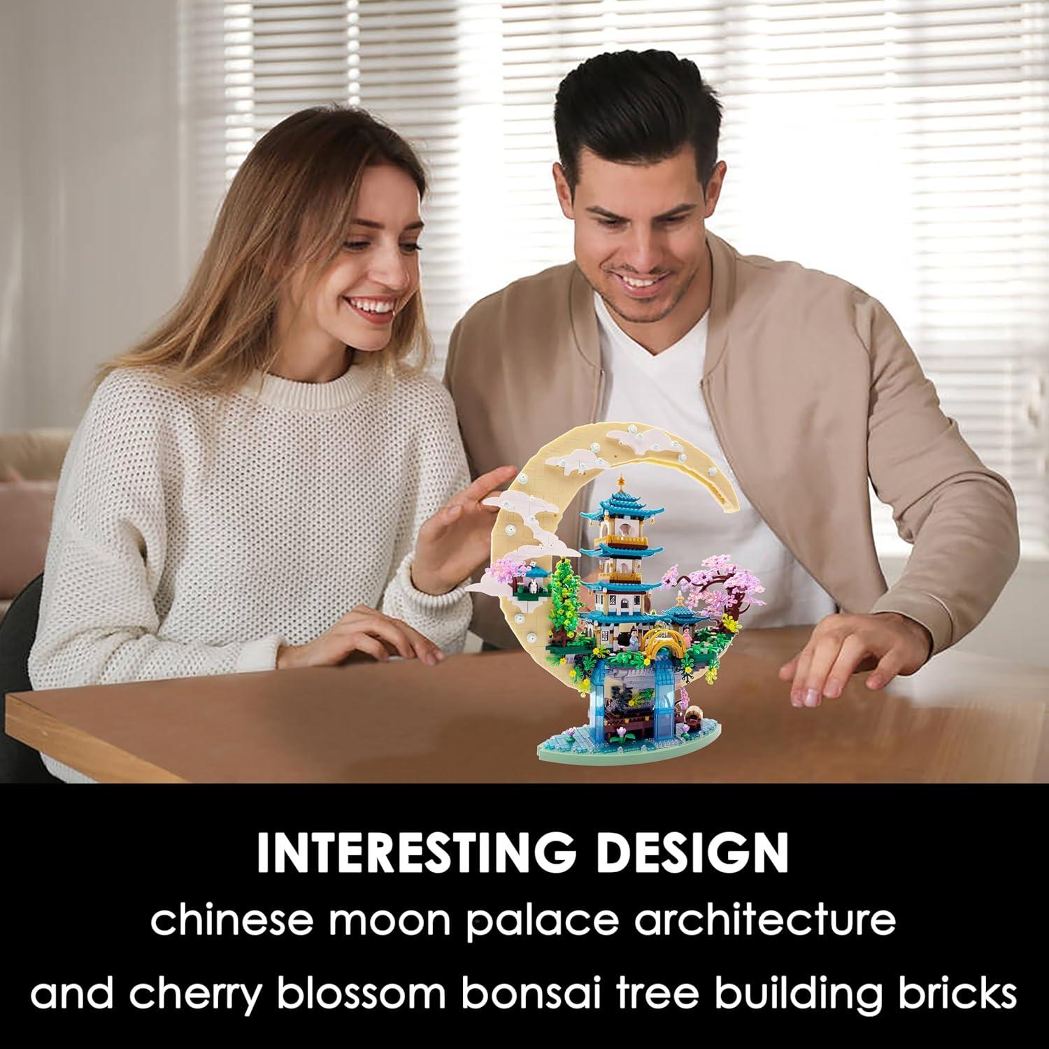 Conjunto de Bloques de Construcción Micro Palacio Lunar 4288 PCS