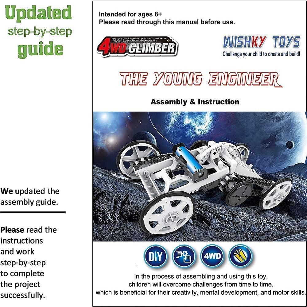 Kit de Ciencia Juguetes STEM Wishky para Niños 8-12 Años