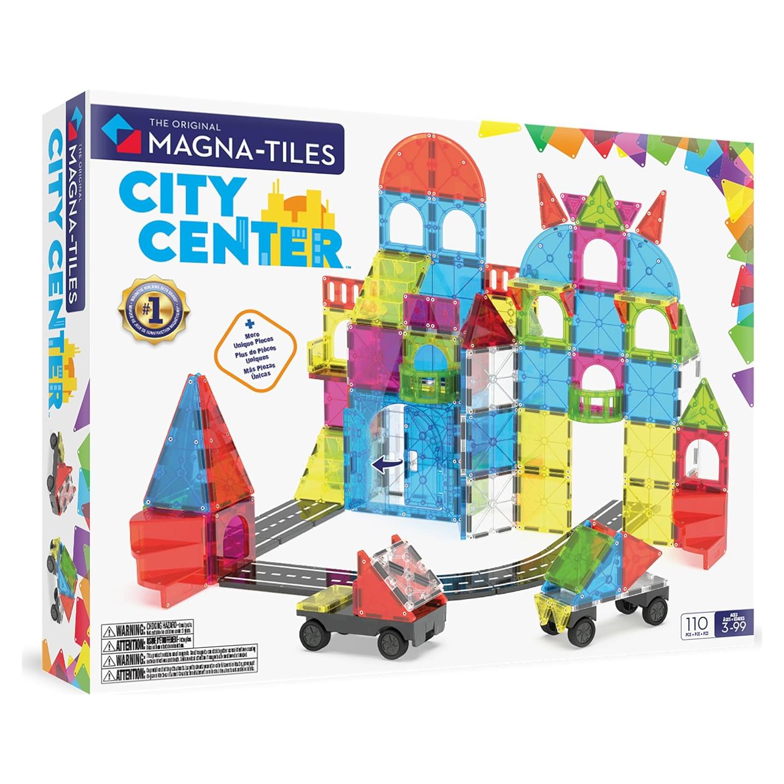 Set de Construcción Magnética MAGNA-TILES 110 Piezas
