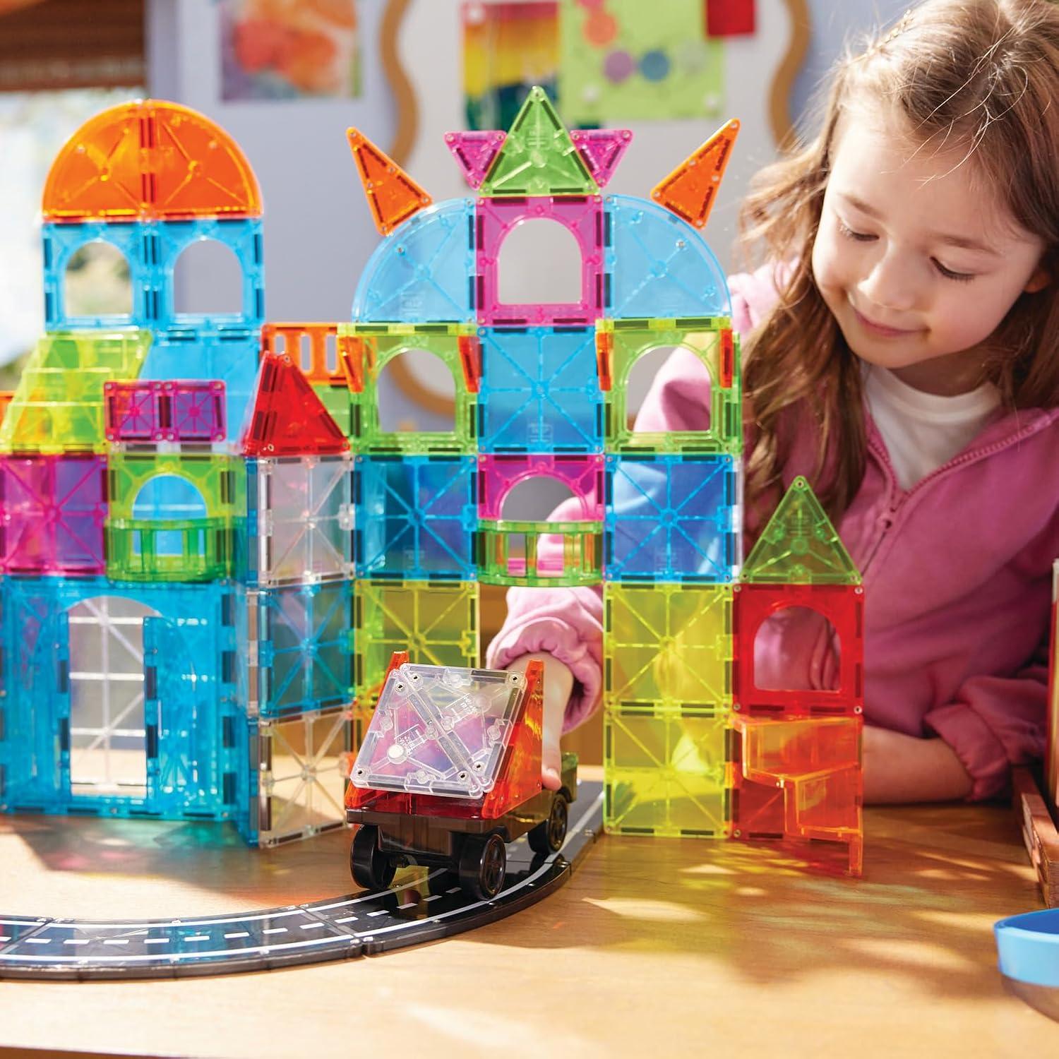Set de Construcción Magnética MAGNA-TILES 110 Piezas