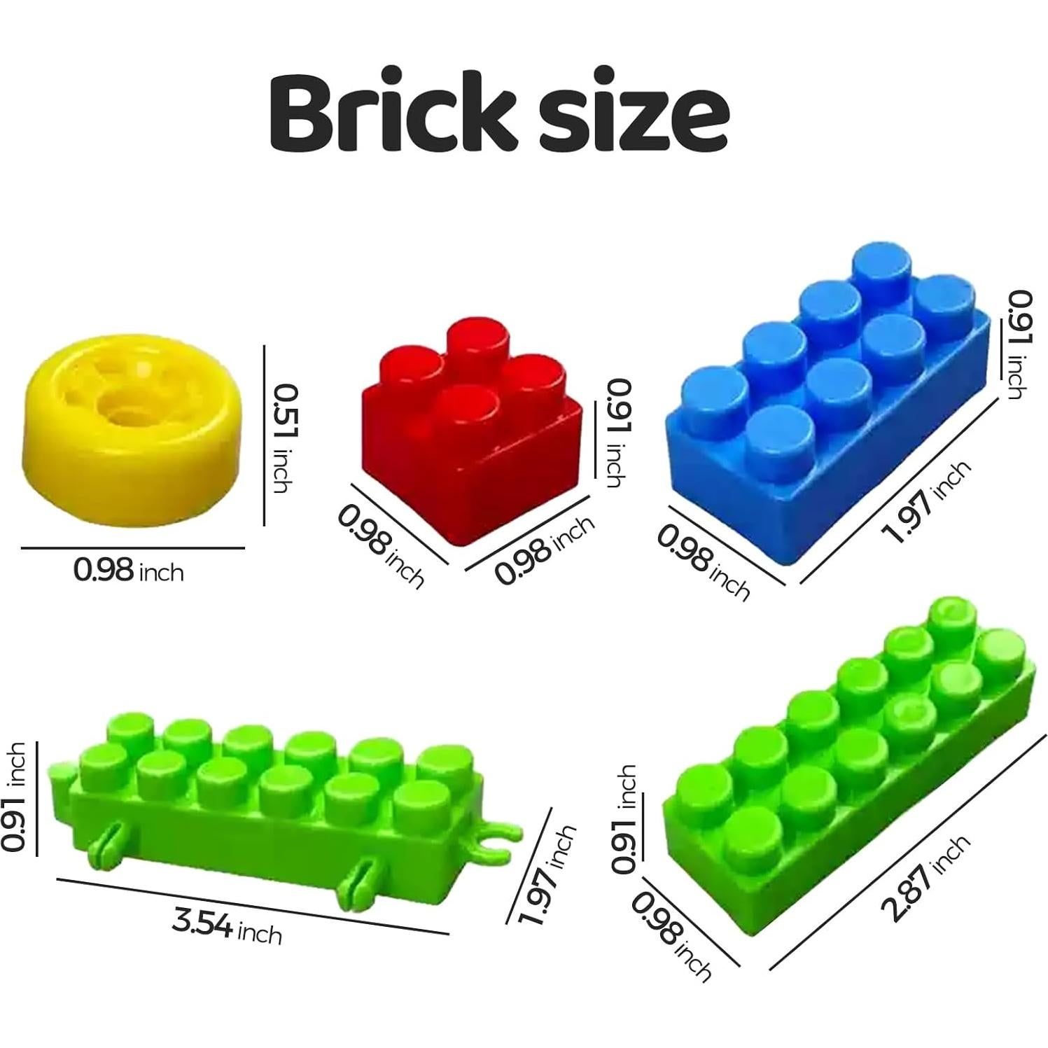 Bloques de Construcción DUVRY 177 Piezas para Niños 3+