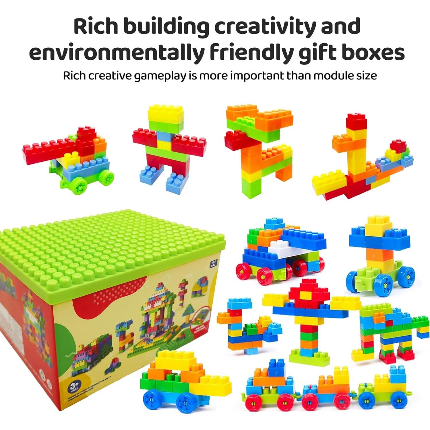 Bloques de Construcción DUVRY 177 Piezas para Niños 3+