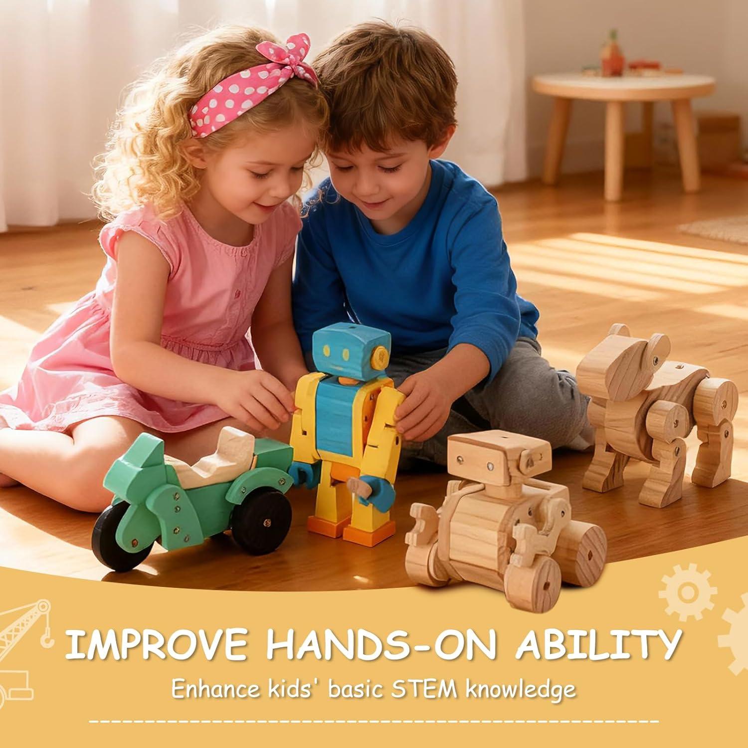 Kit de Carpintería SainSmart Jr. 4-en-1 para Niños