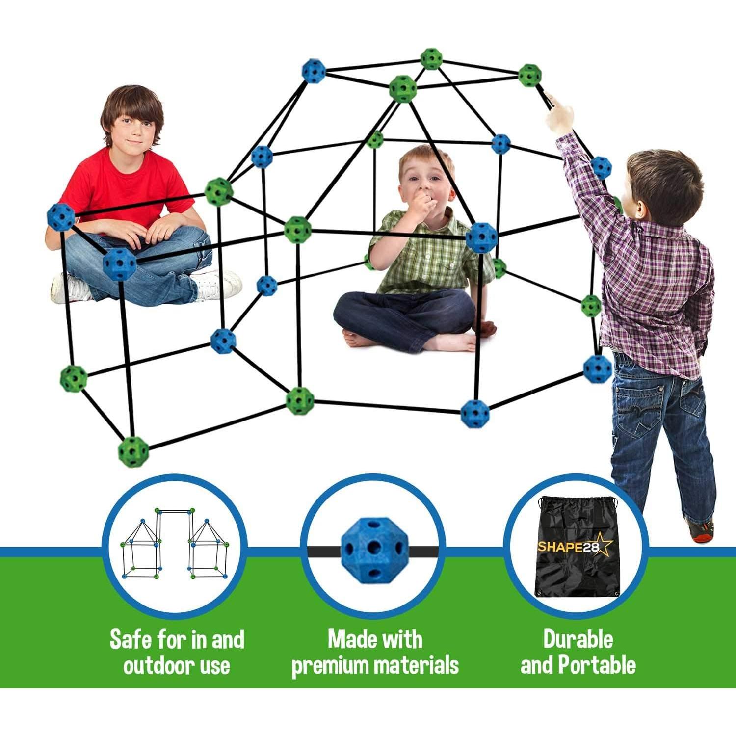 Kit de Construcción de Fortificaciones Shape28 - 85 Piezas