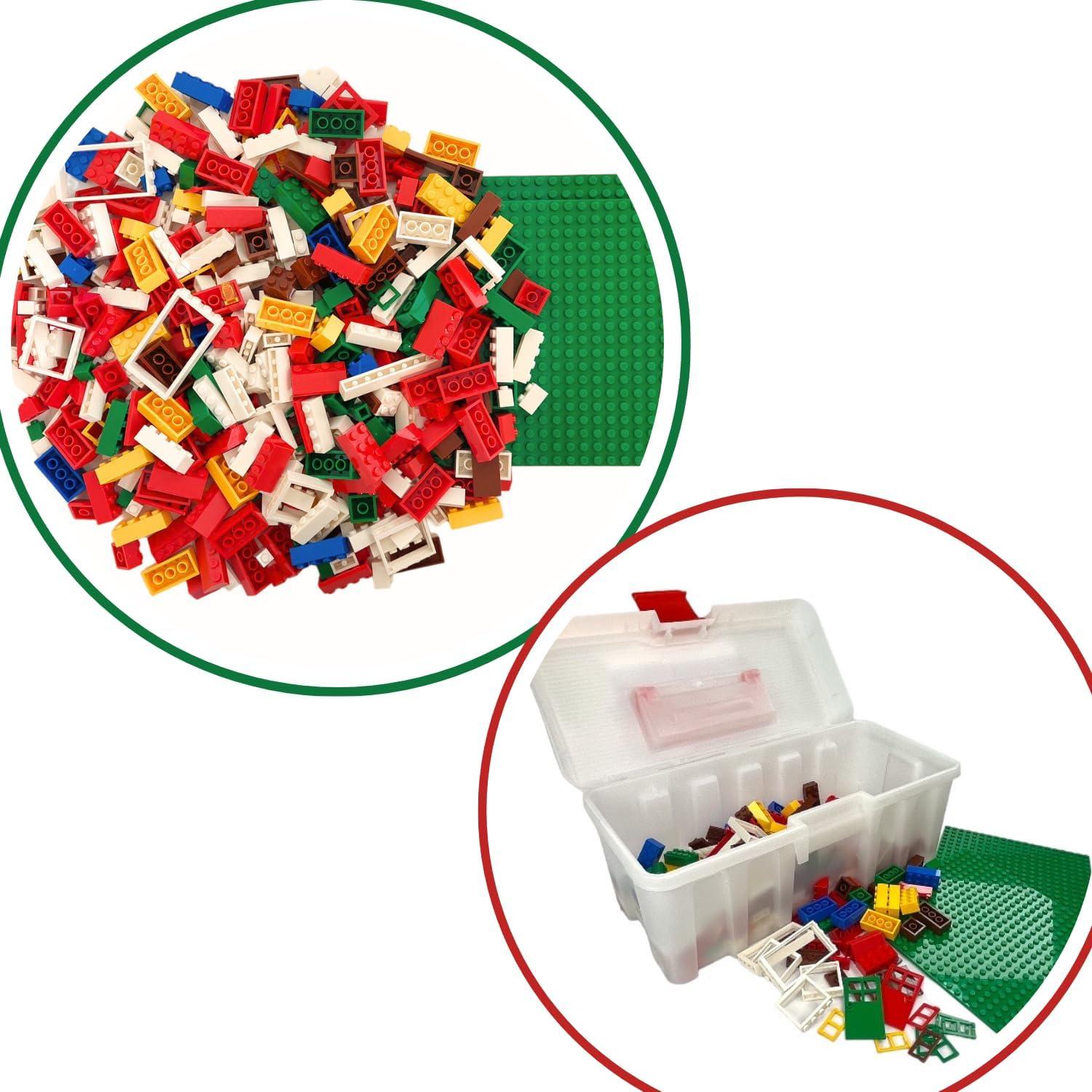 Juego de Construcción Q-BRICKS 400 Piezas - 19 Formas y 8 Colores