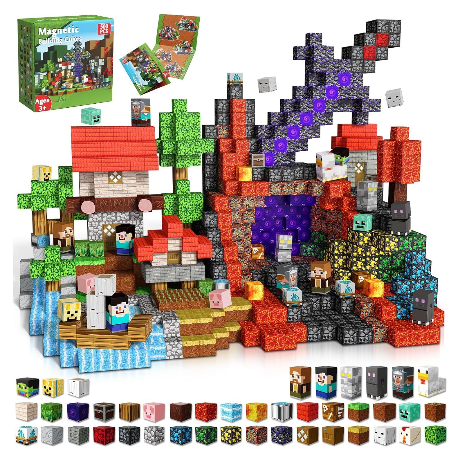 500 Cubos Magnéticos 2.03 cm Magneverse - Juguetes para Niños 3+