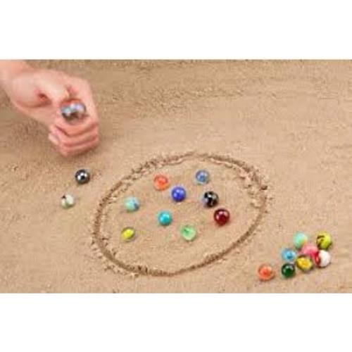 Set de 50 Canicas de Vidrio Naturesroom - 2.54 cm - Colores Variados
