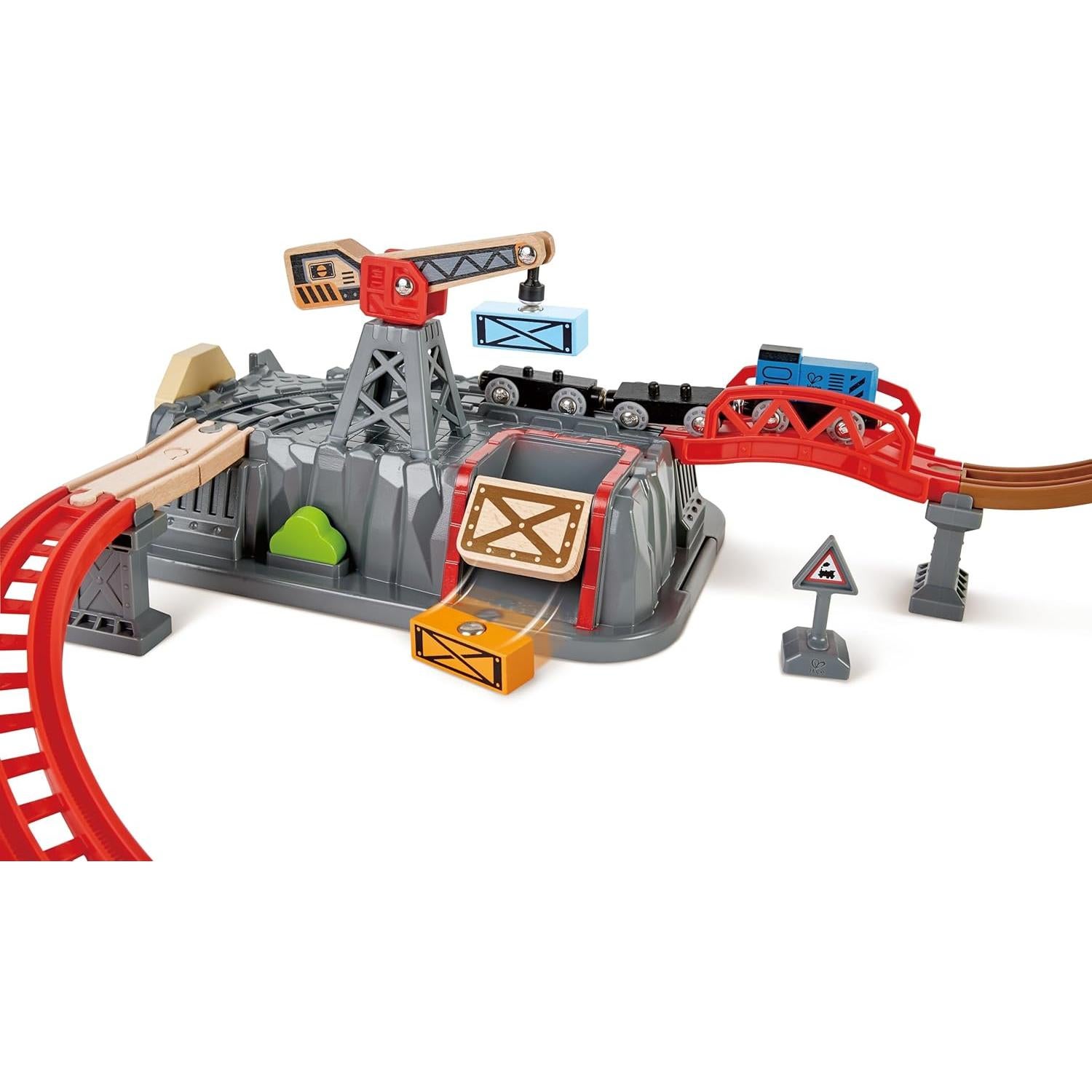 Hape Set Constructor de Ferrocarril 50 Piezas para Niños