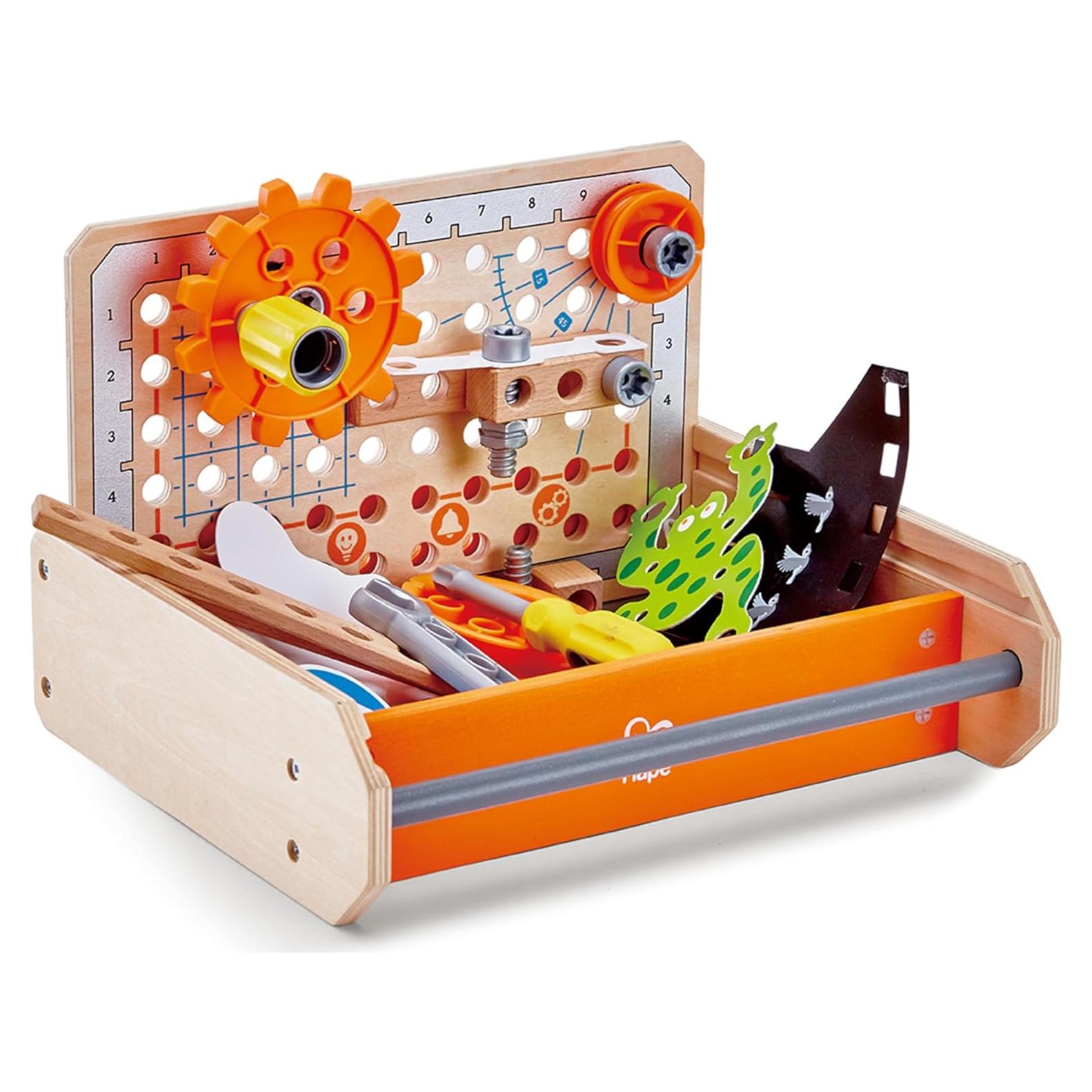 Caja de Herramientas Científicas Hape | Kit de 32 Experimentos