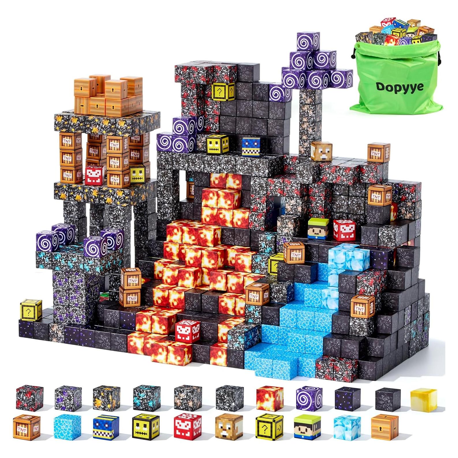 Bloques Magnéticos Doyppe 150 Piezas 1 Pulgada STEM Volcán