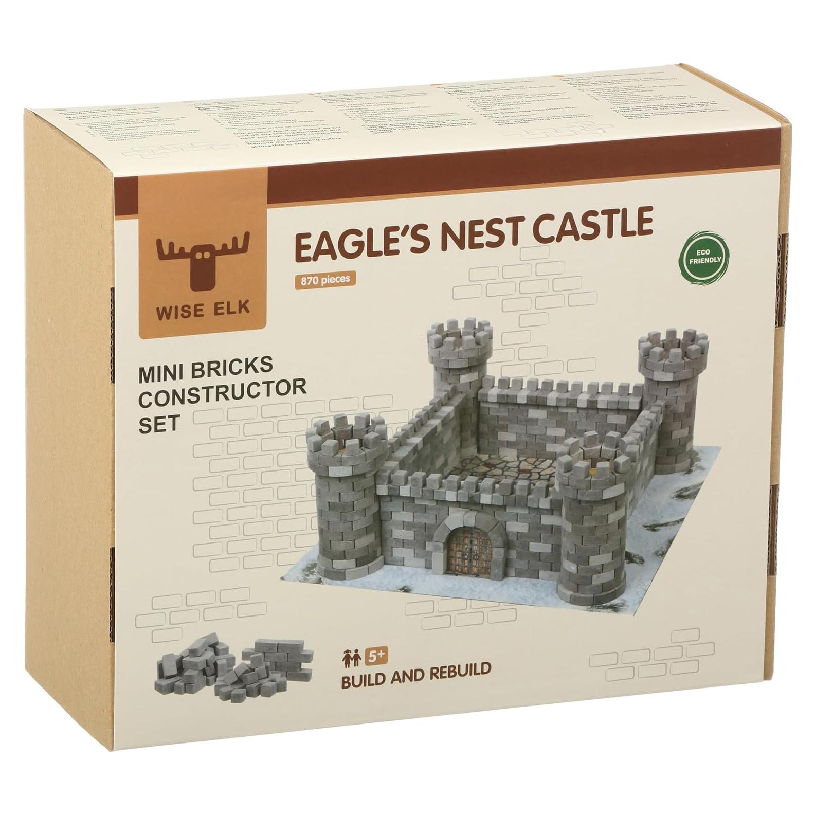 Juego de Construcción Castillo Nido del Águila Wise Elk 870 Piezas