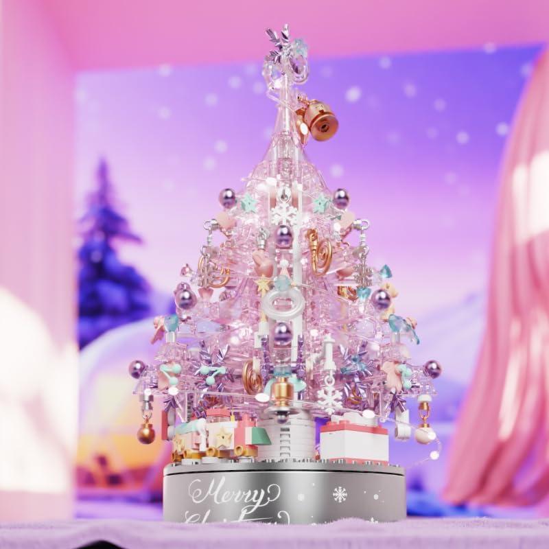 Juego de Bloques de Construcción Árbol de Navidad NETEHU 730 PCS