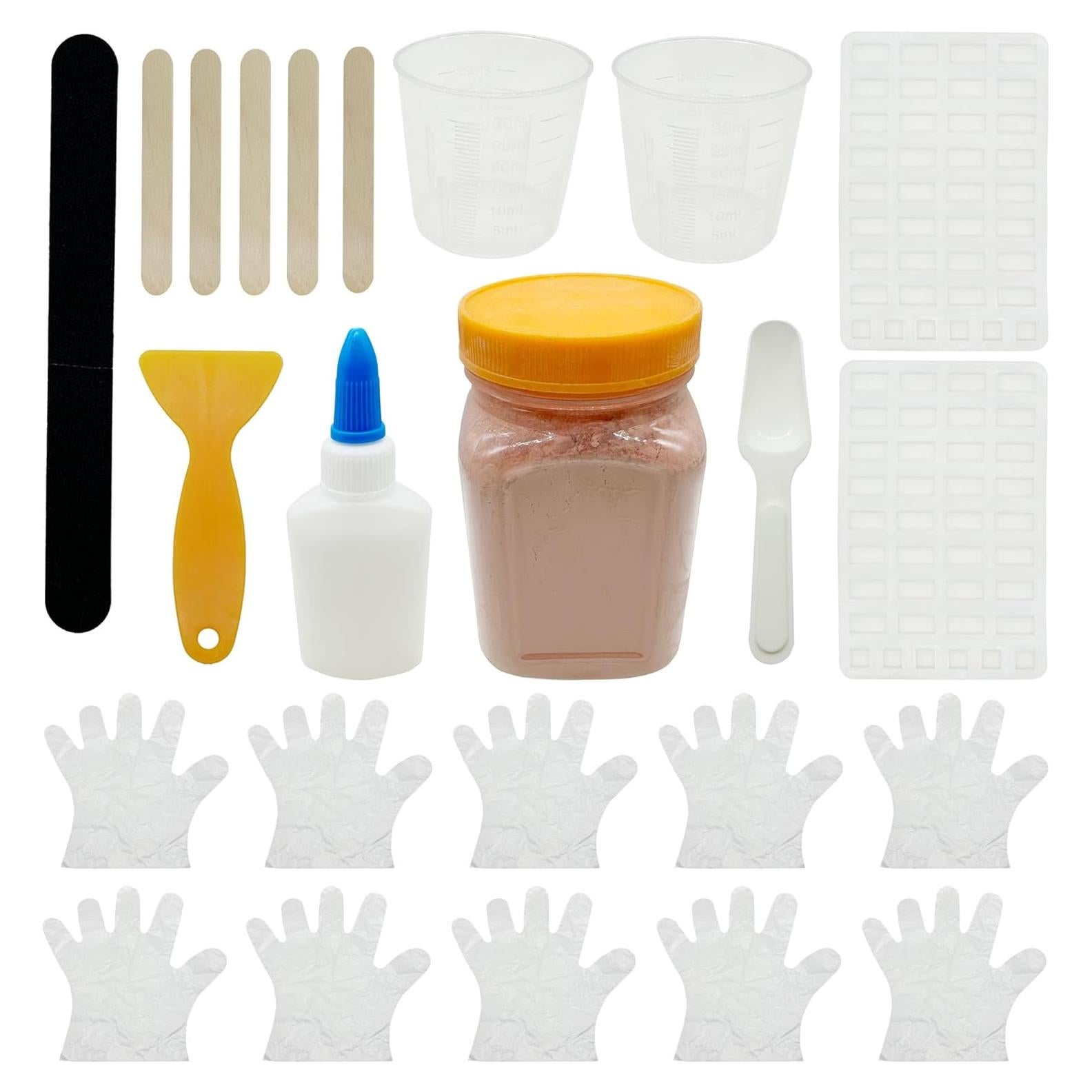 Kit de Ladrillos en Miniatura Woohome 19 Piezas para Manualidades