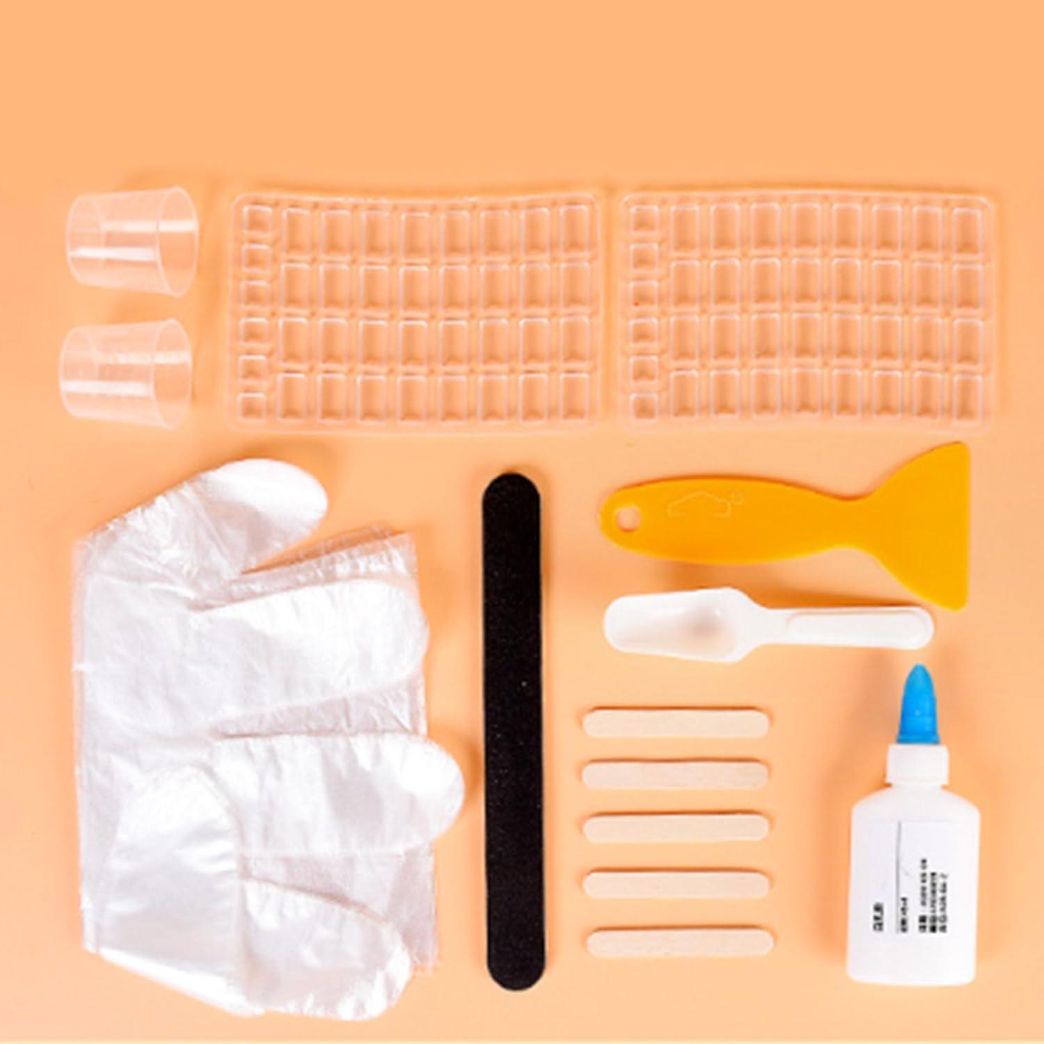 Kit de Ladrillos en Miniatura Woohome 19 Piezas para Manualidades