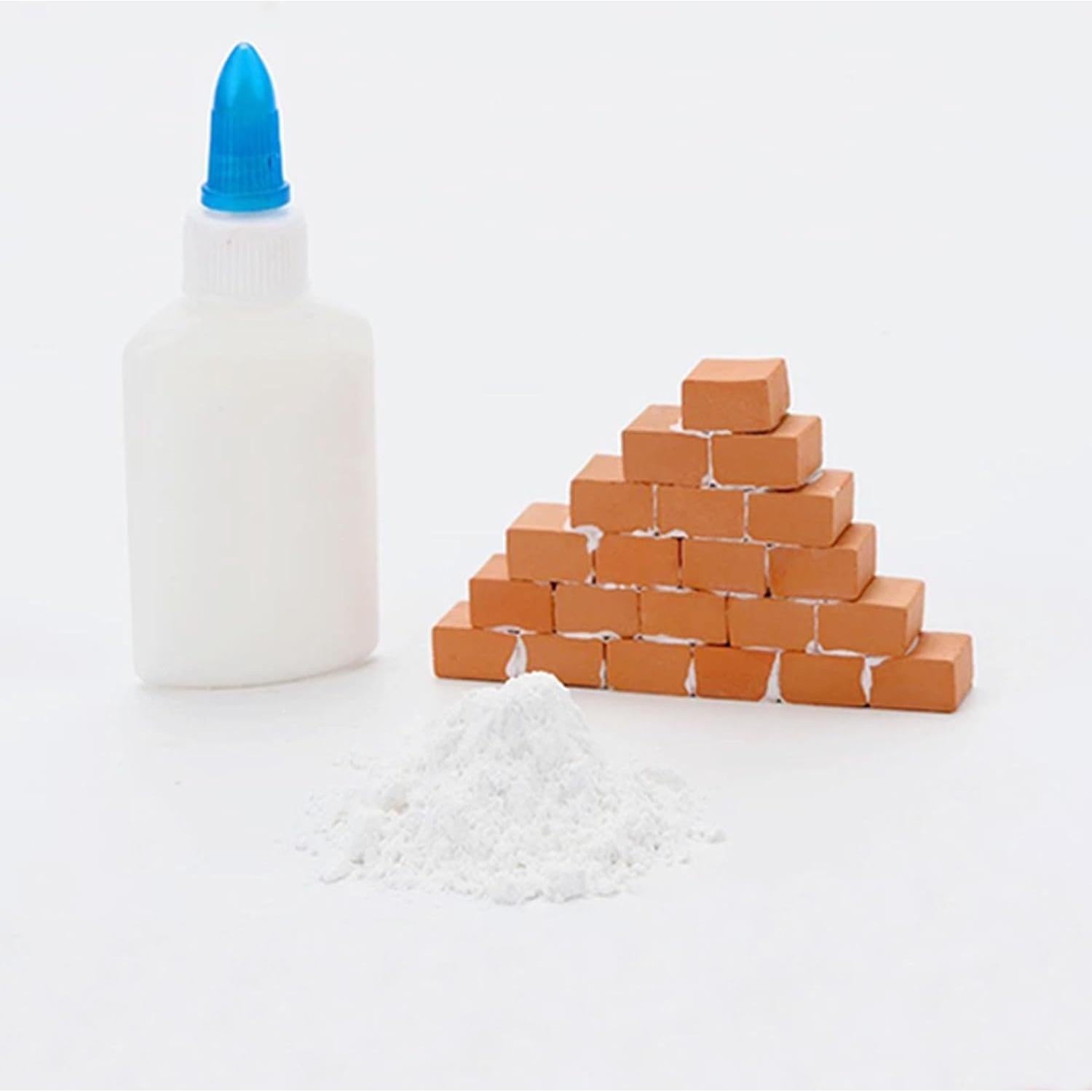 Kit de Ladrillos en Miniatura Woohome 19 Piezas para Manualidades