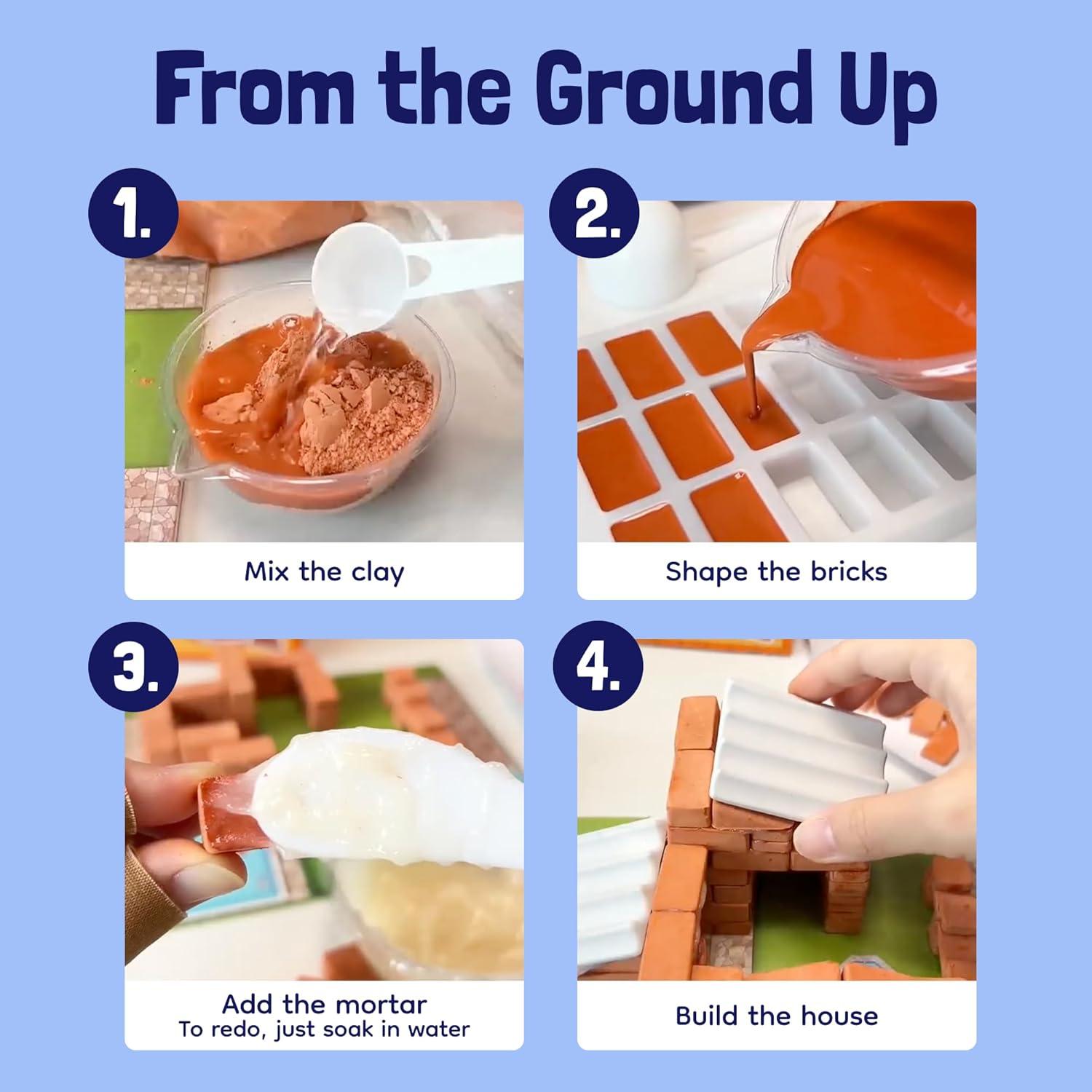 Set de Construcción Mini Ladrillos Góndola - 200 Piezas