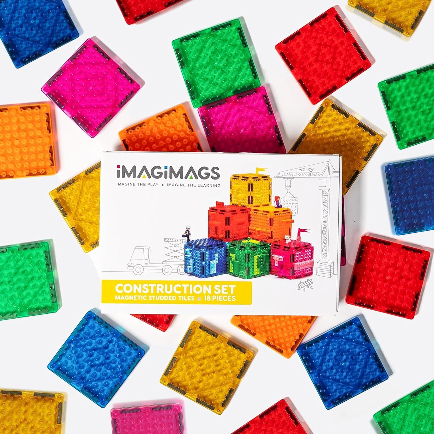 Set de Azulejos Magnéticos Imagimags 18 Piezas para Niños 5+