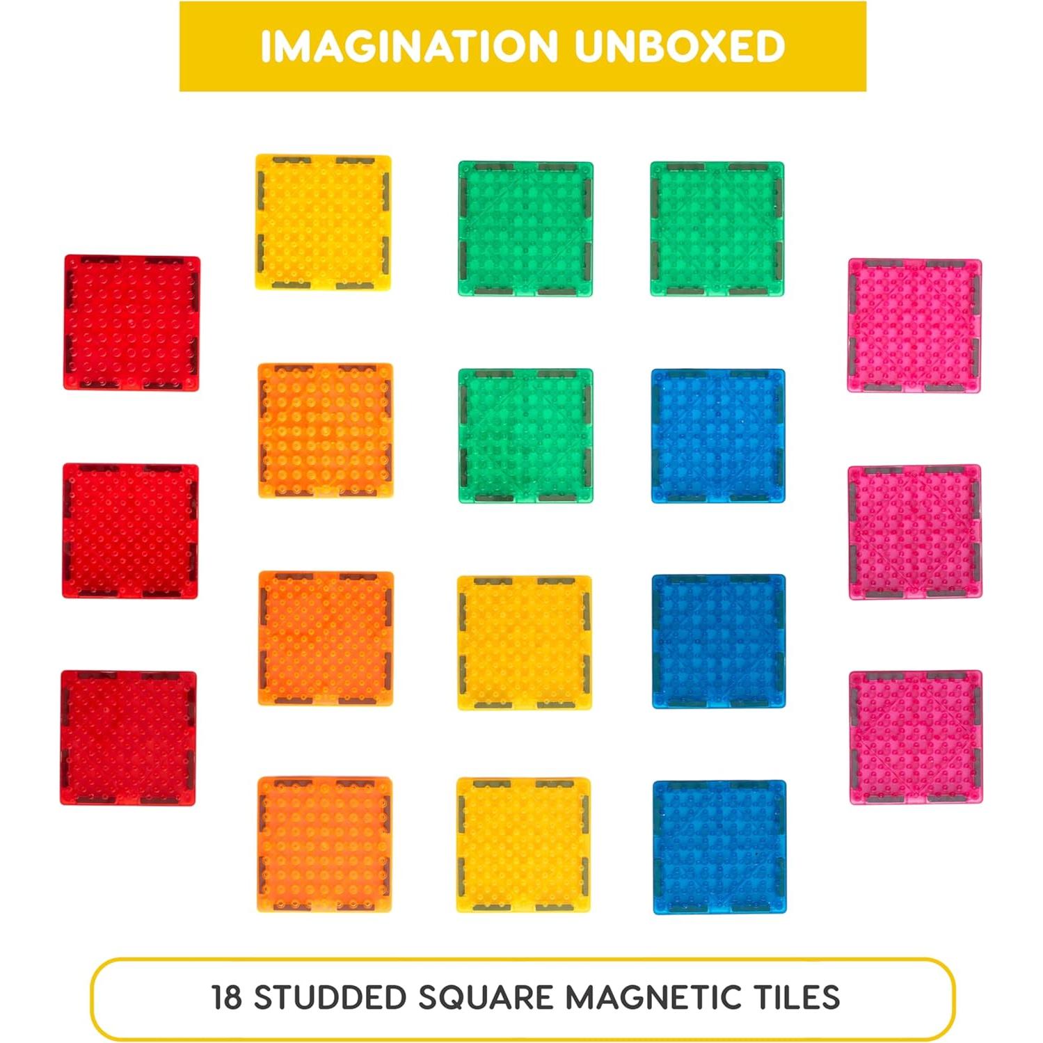 Set de Azulejos Magnéticos Imagimags 18 Piezas para Niños 5+