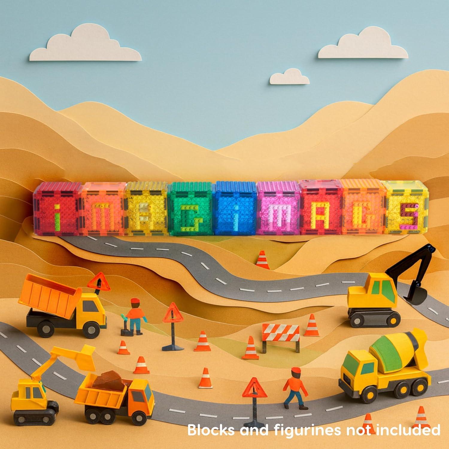 Set de Azulejos Magnéticos Imagimags 18 Piezas para Niños 5+