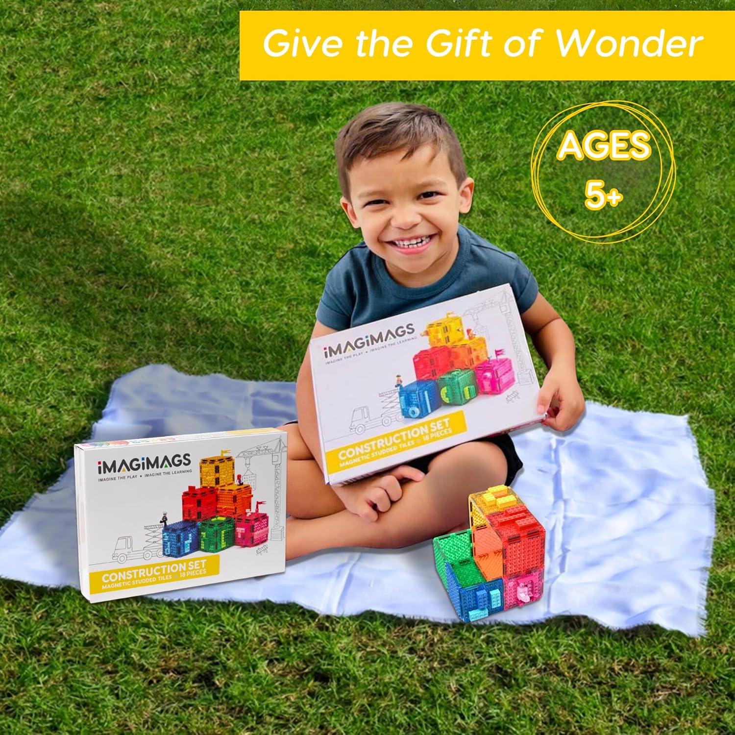 Set de Azulejos Magnéticos Imagimags 18 Piezas para Niños 5+