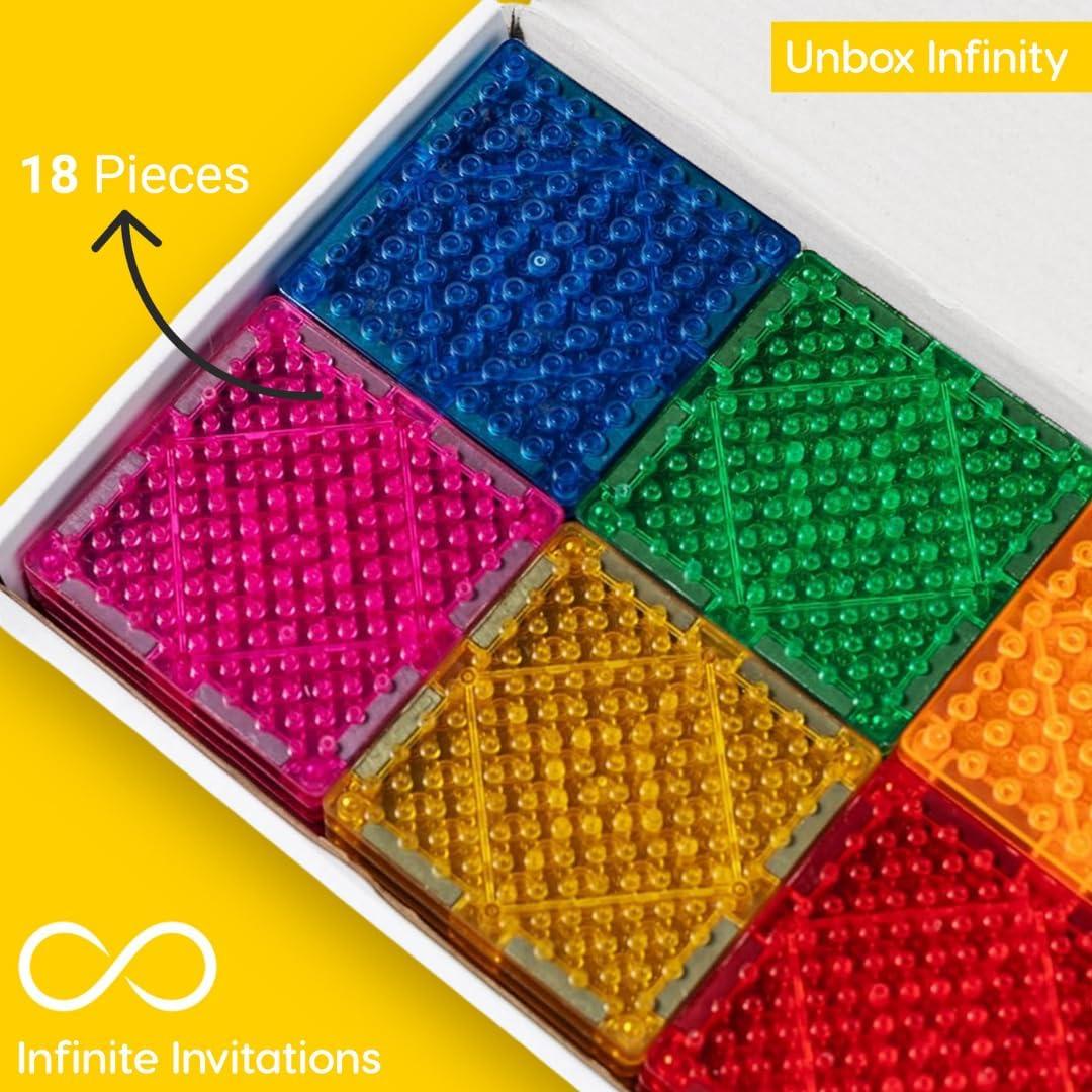 Set de Azulejos Magnéticos Imagimags 18 Piezas para Niños 5+