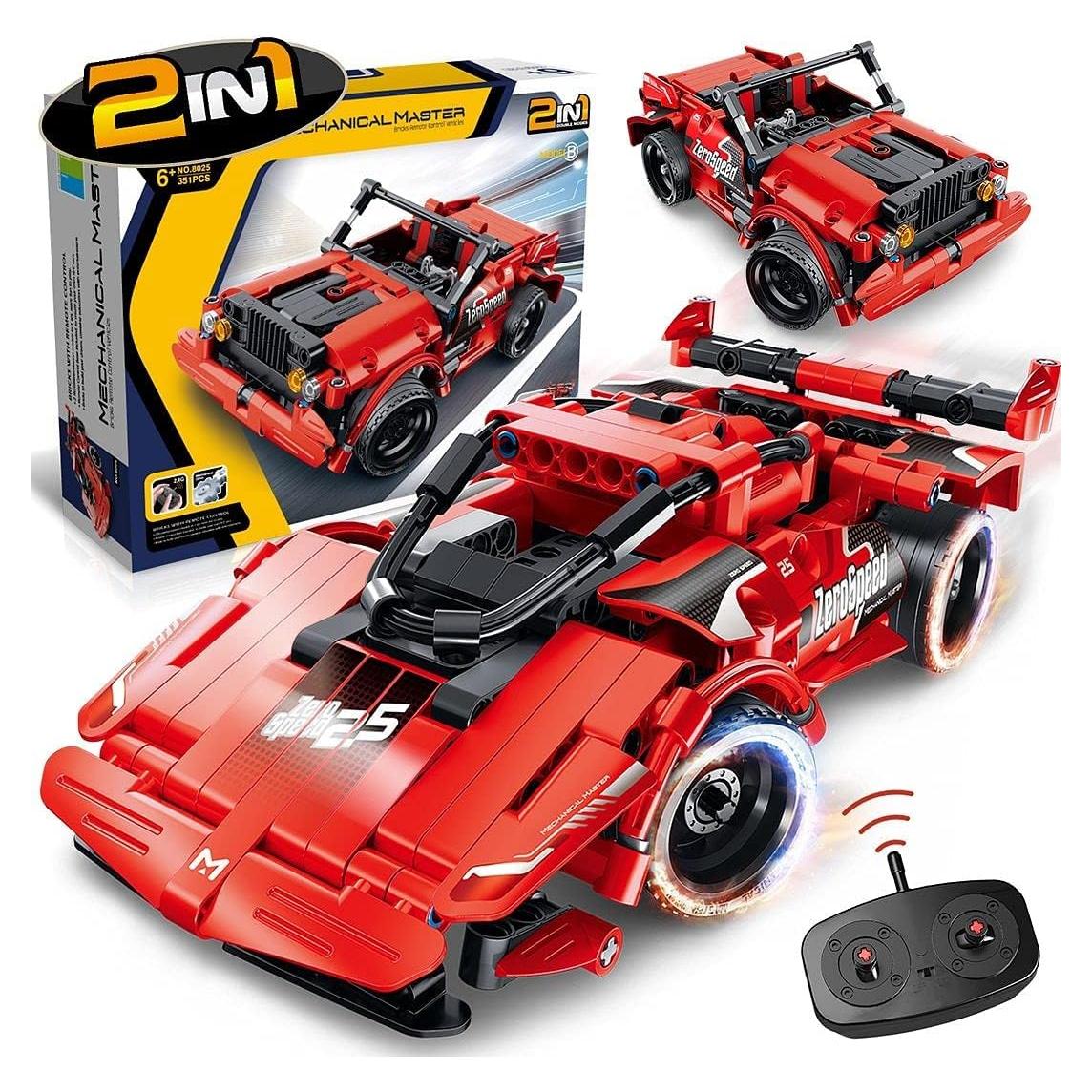 Bloques de Construcción STEM SpringFlower 351 Piezas Coche RC