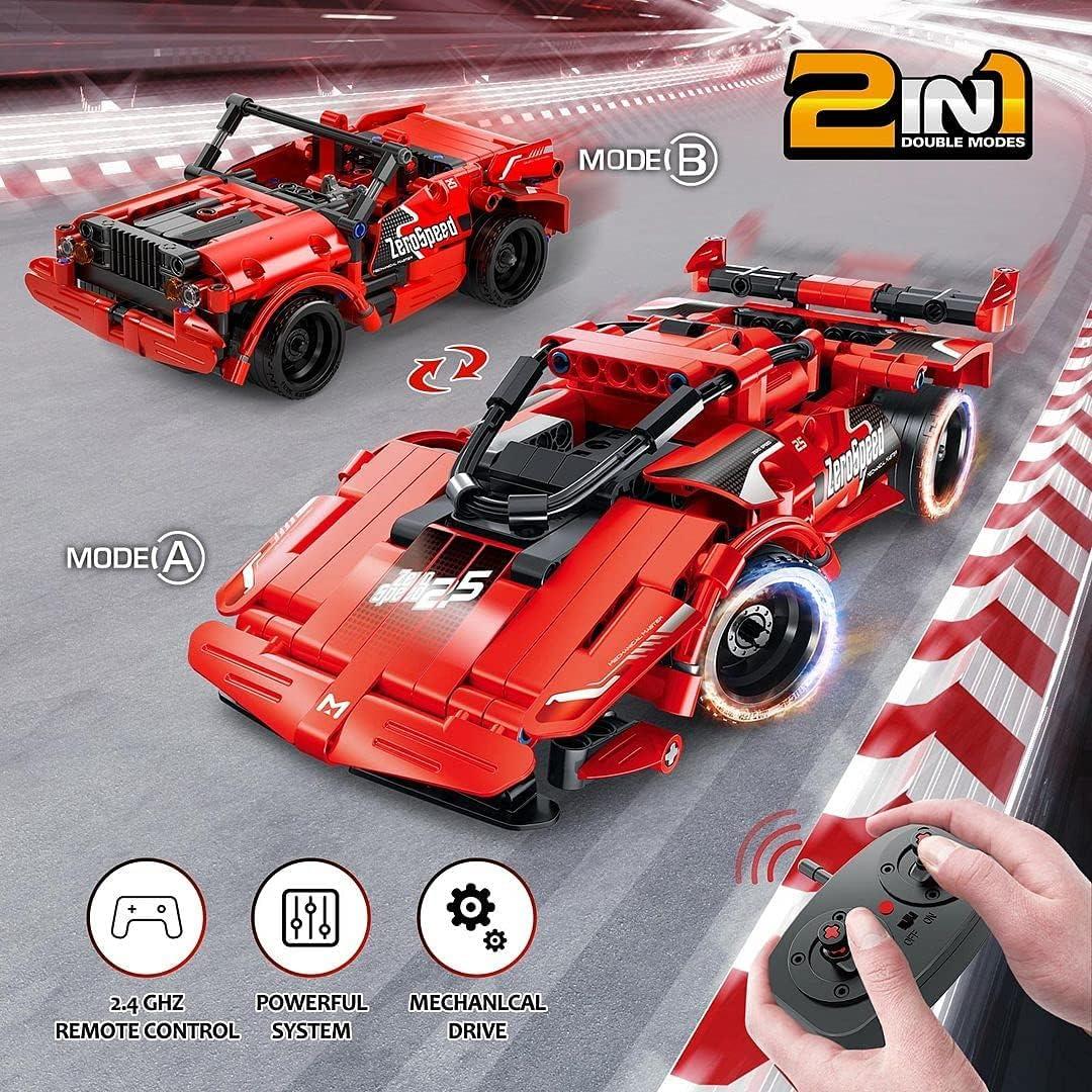 Bloques de Construcción STEM SpringFlower 351 Piezas Coche RC