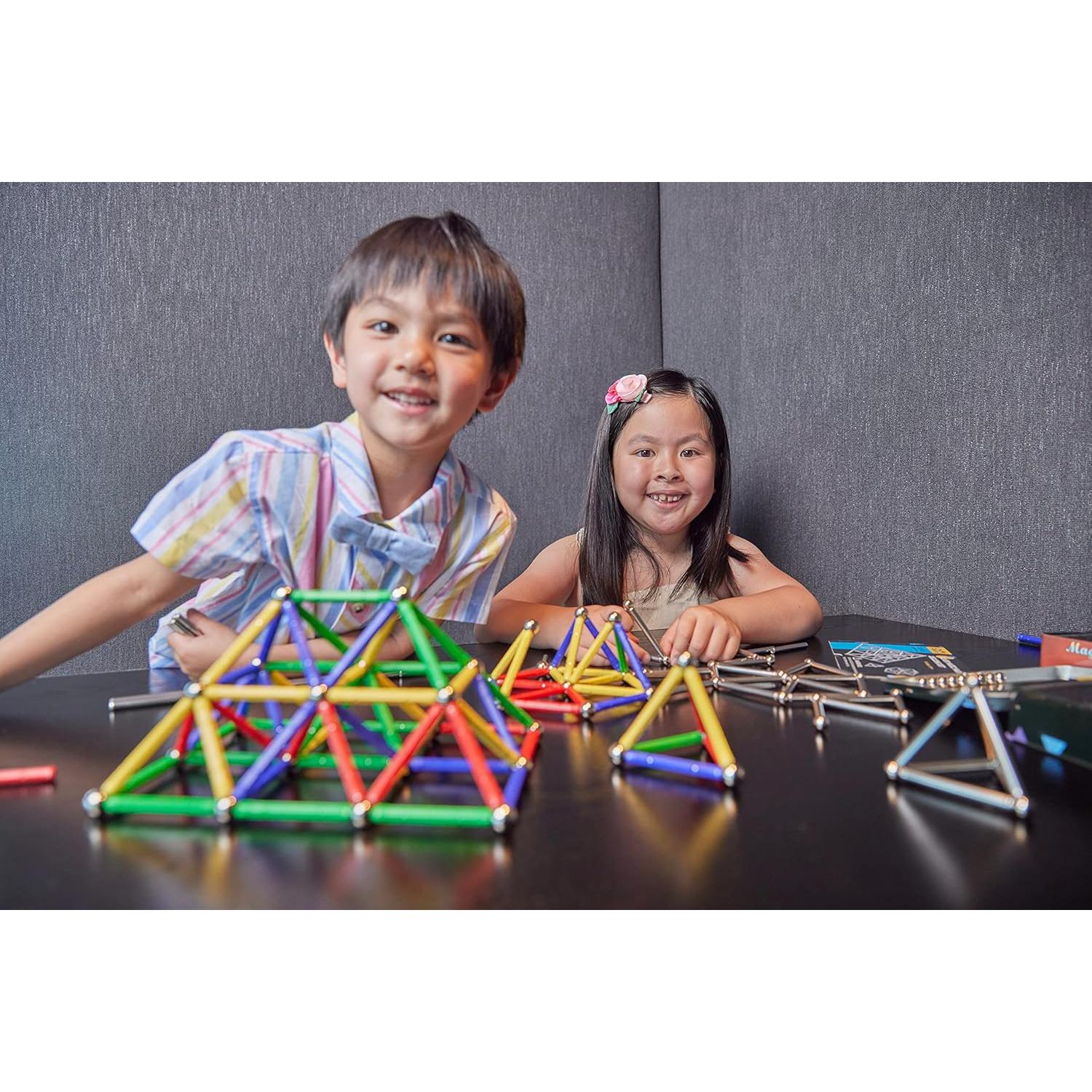 Juego de Construcción Magnética CMS Magnetics 156 Piezas