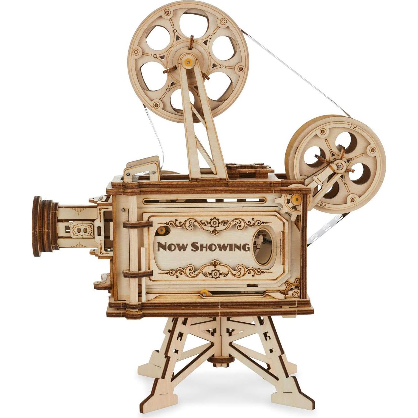 MindWare Proyector de Películas 3D de Madera - Kit Mecánico